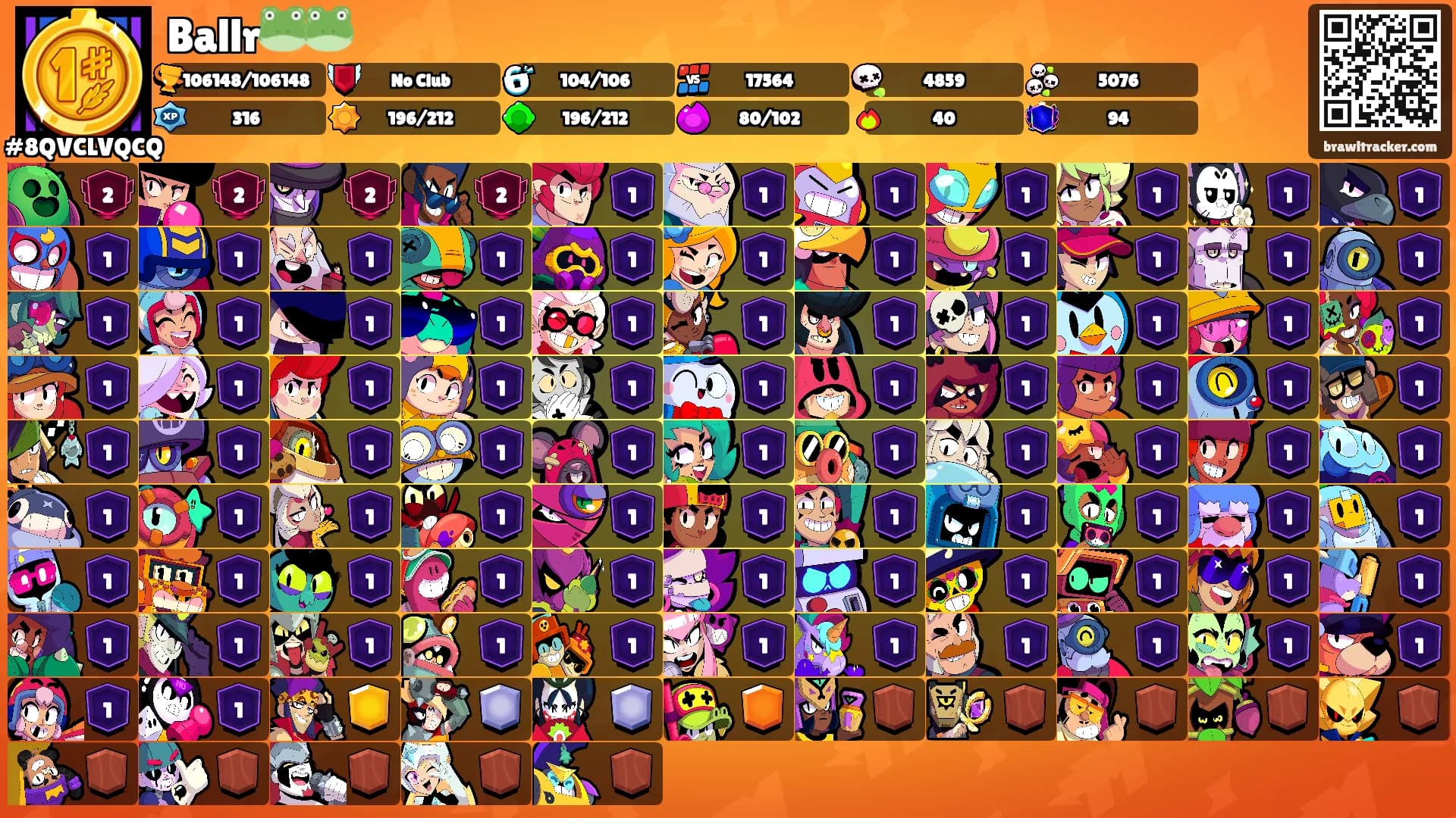 Ballr🐸🐸's Ranks