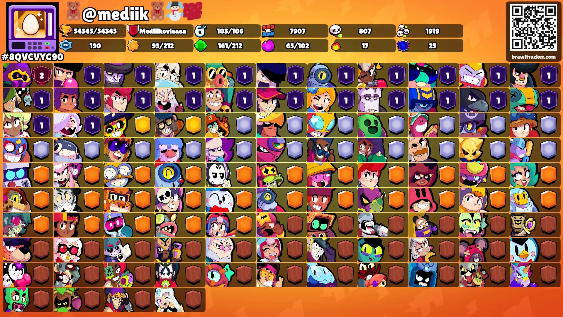 🧸@mediik🧸☃️💯's Ranks