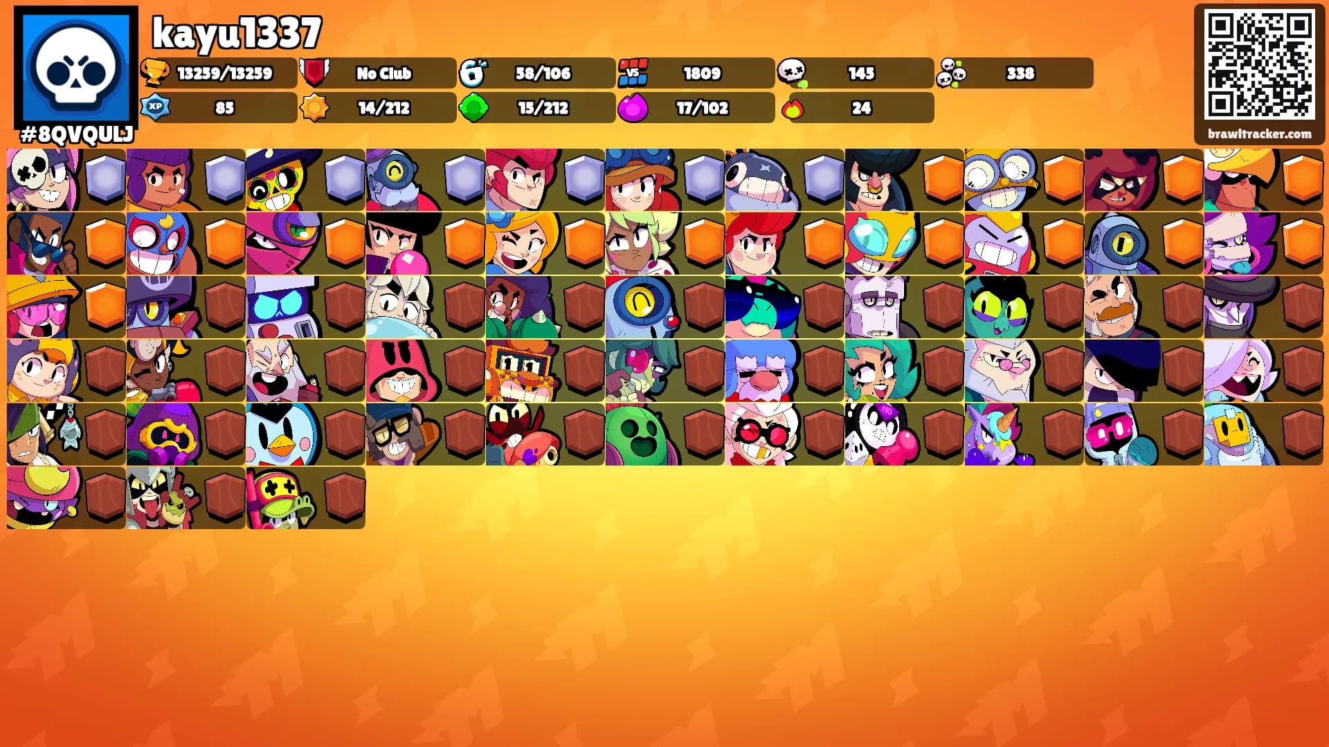 kayu1337's Ranks