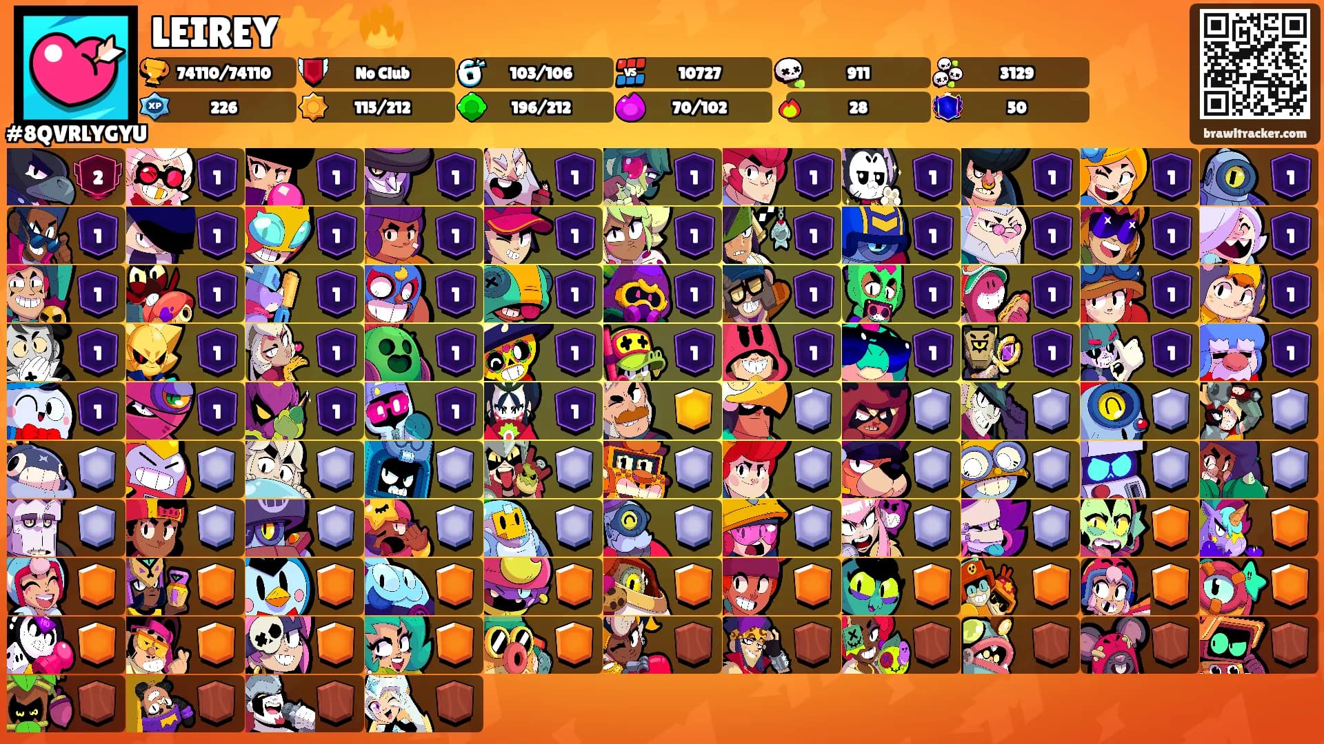 LEIREY⭐️⚡️🔥's Ranks