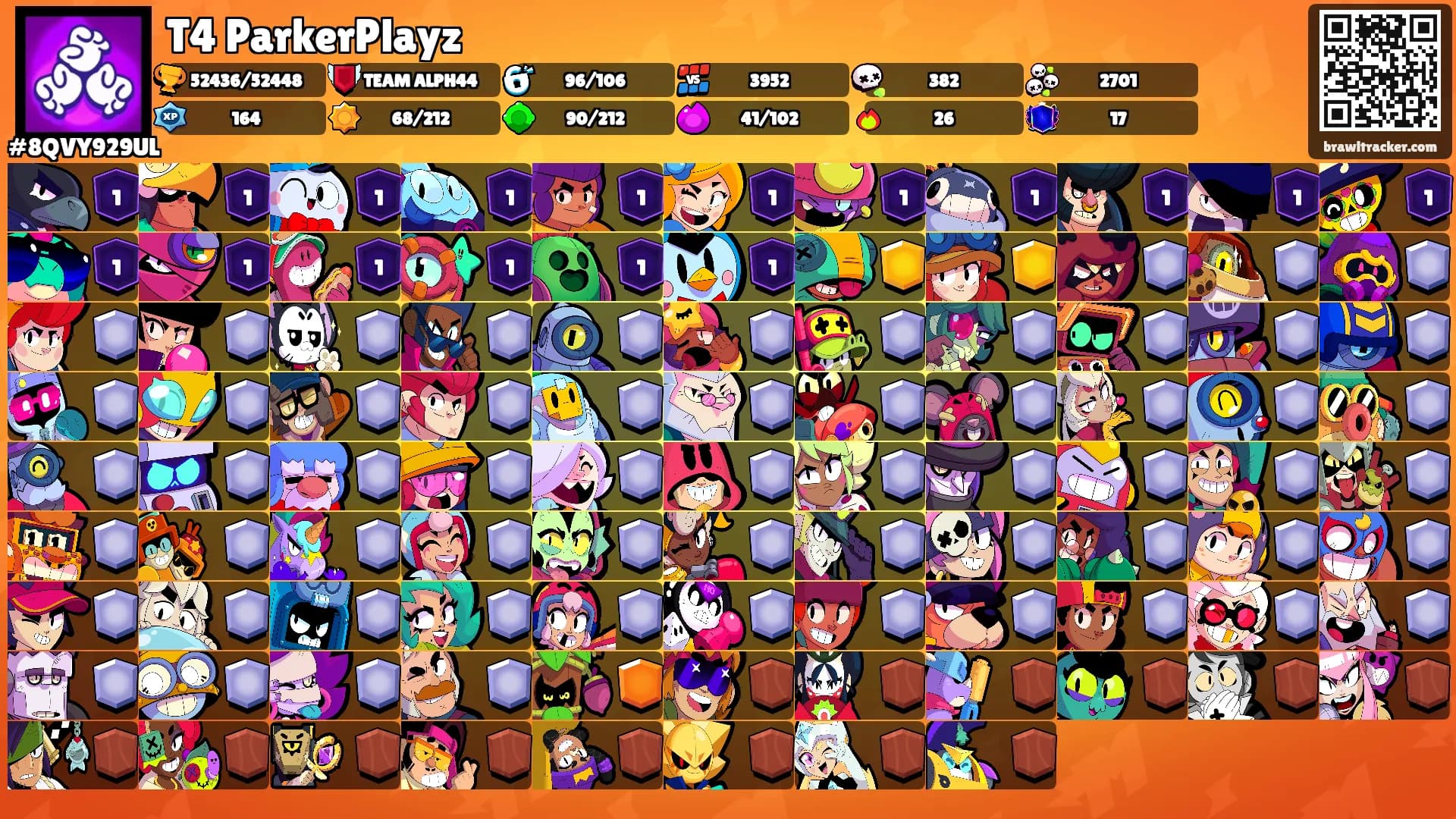 T4 ParkerPlayz's Ranks