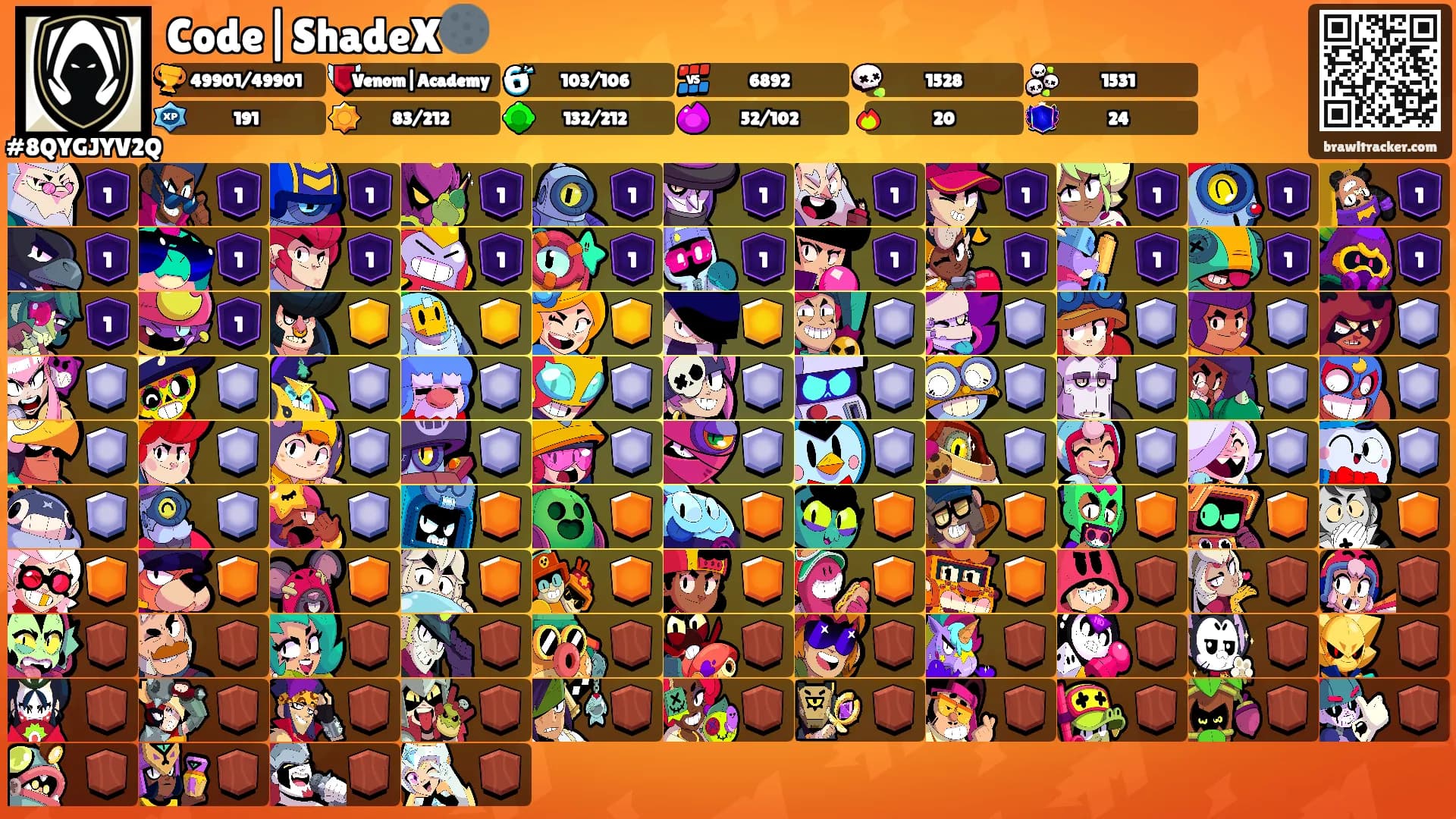 Code|ShadeX🌑's Ranks