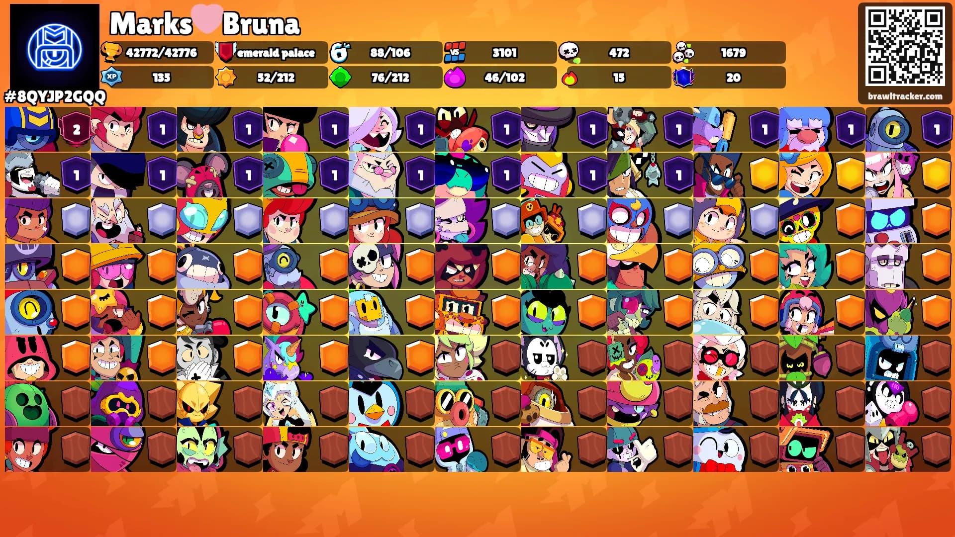 Marks🩷Bruna's Ranks