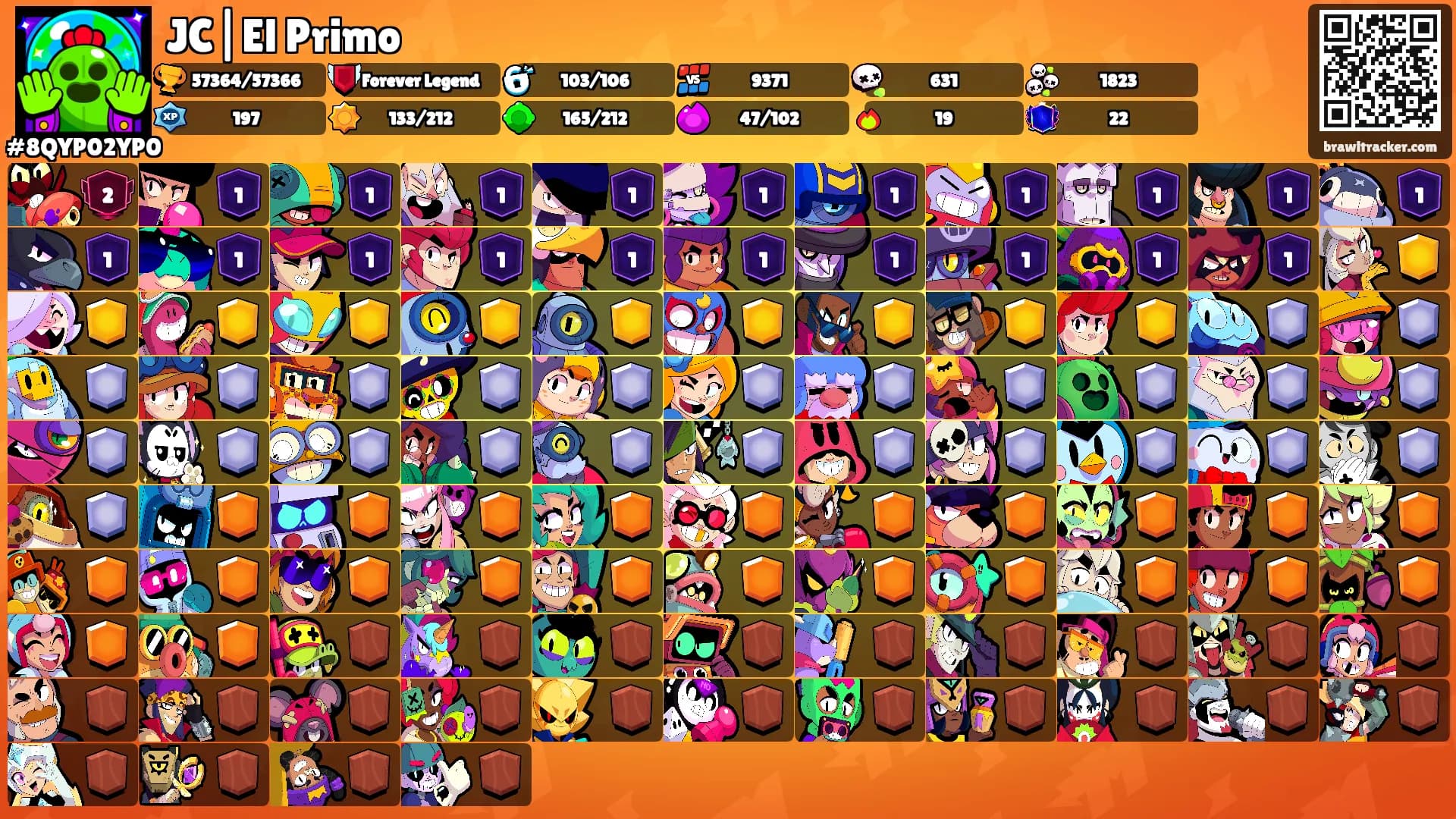 JC|El Primo's Ranks