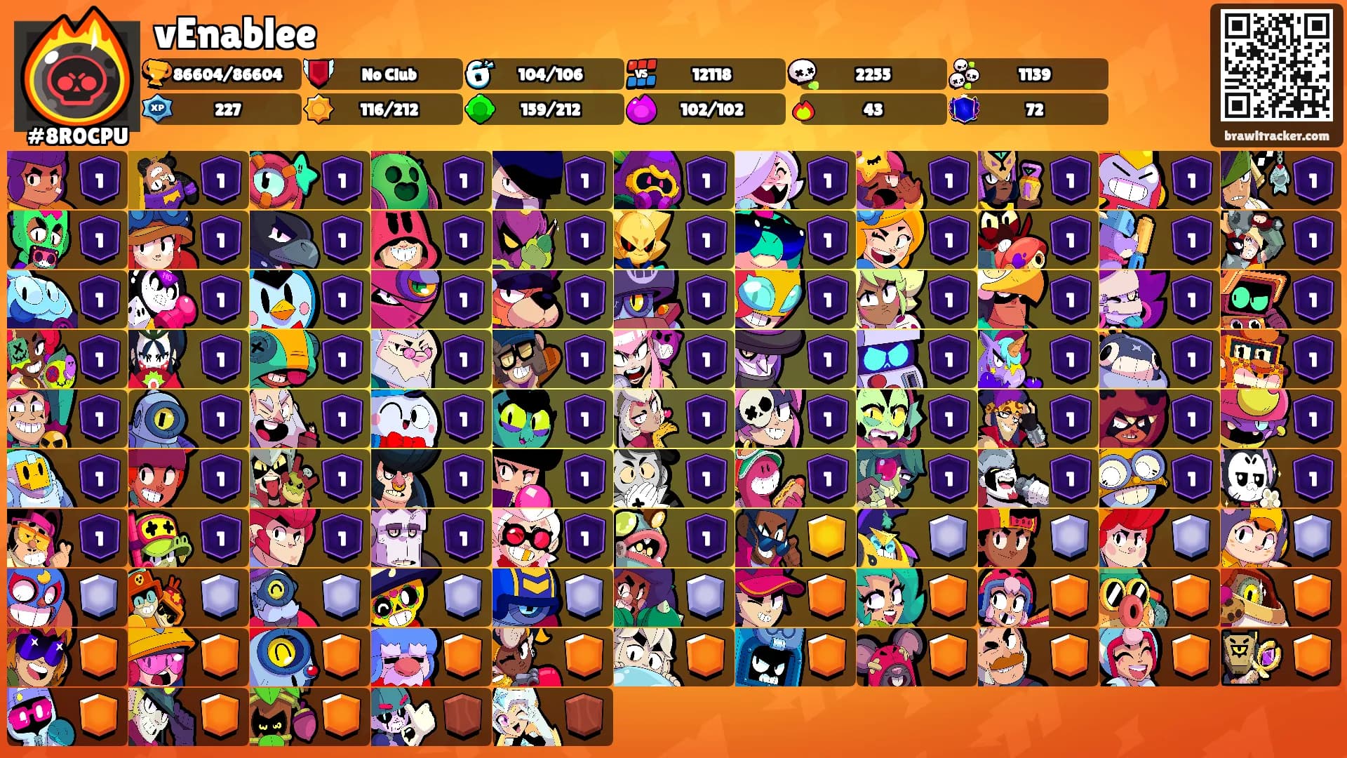 vEnablee's Ranks