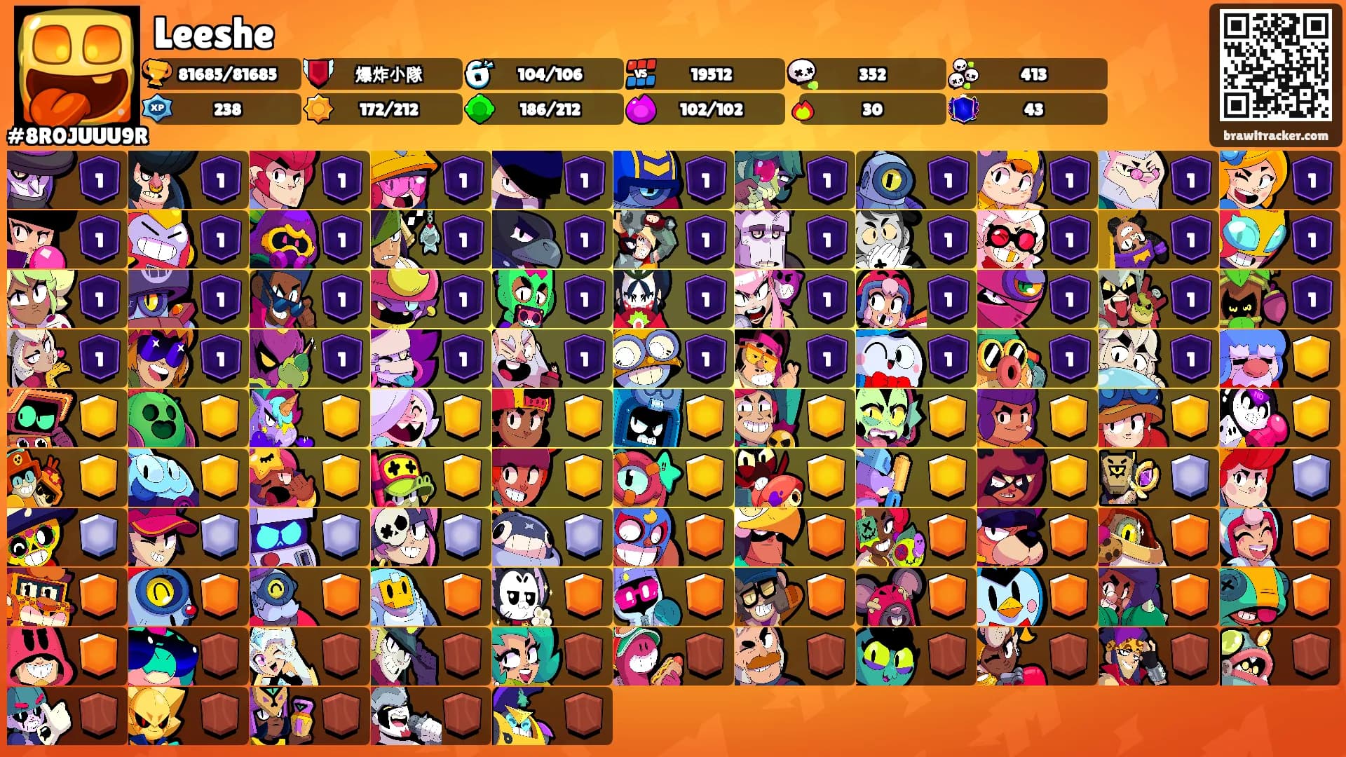 Leeshe's Ranks