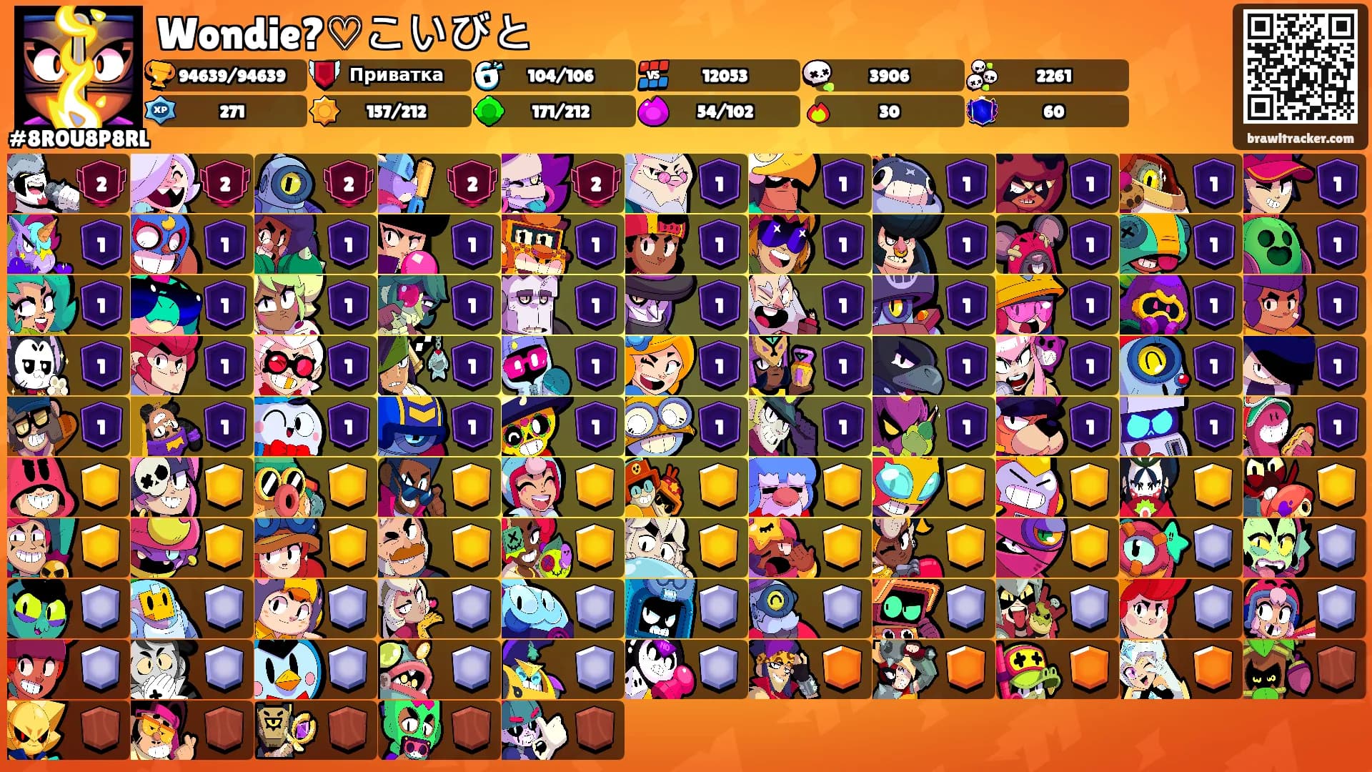 Wondie?♡こいびと's Ranks