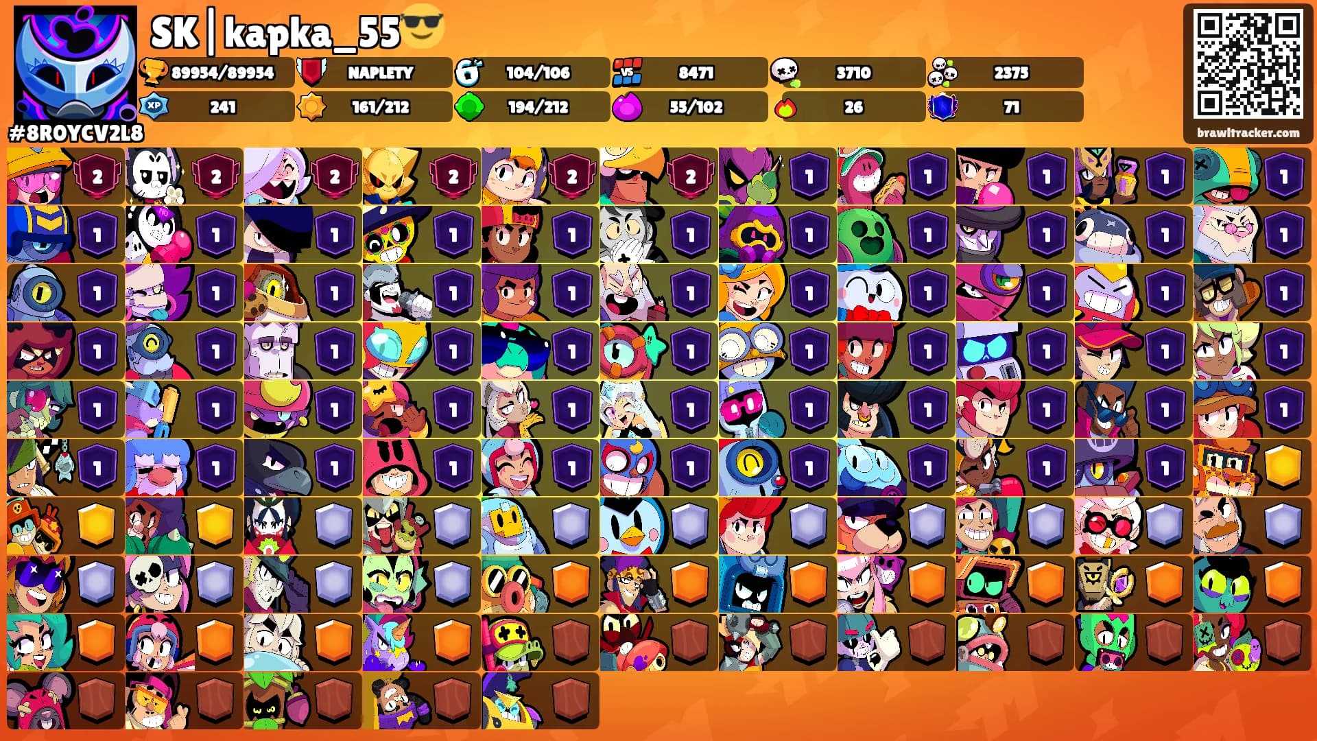 SK|kapka_55😎's Ranks