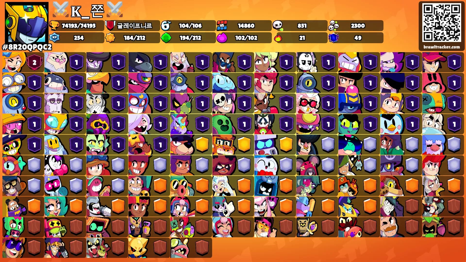 ⚔️ 𝐊_쫀 ⚔️'s Ranks
