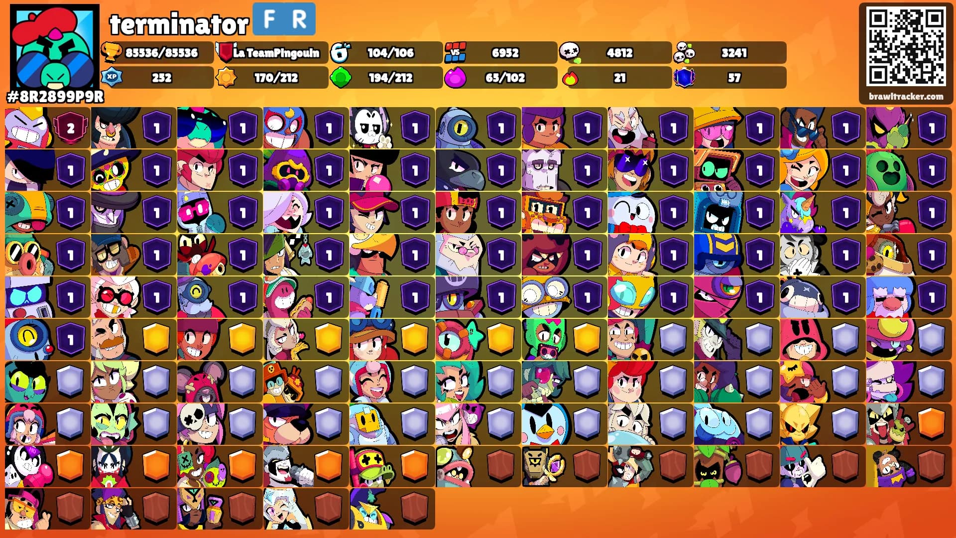 terminator 🇫🇷's Ranks