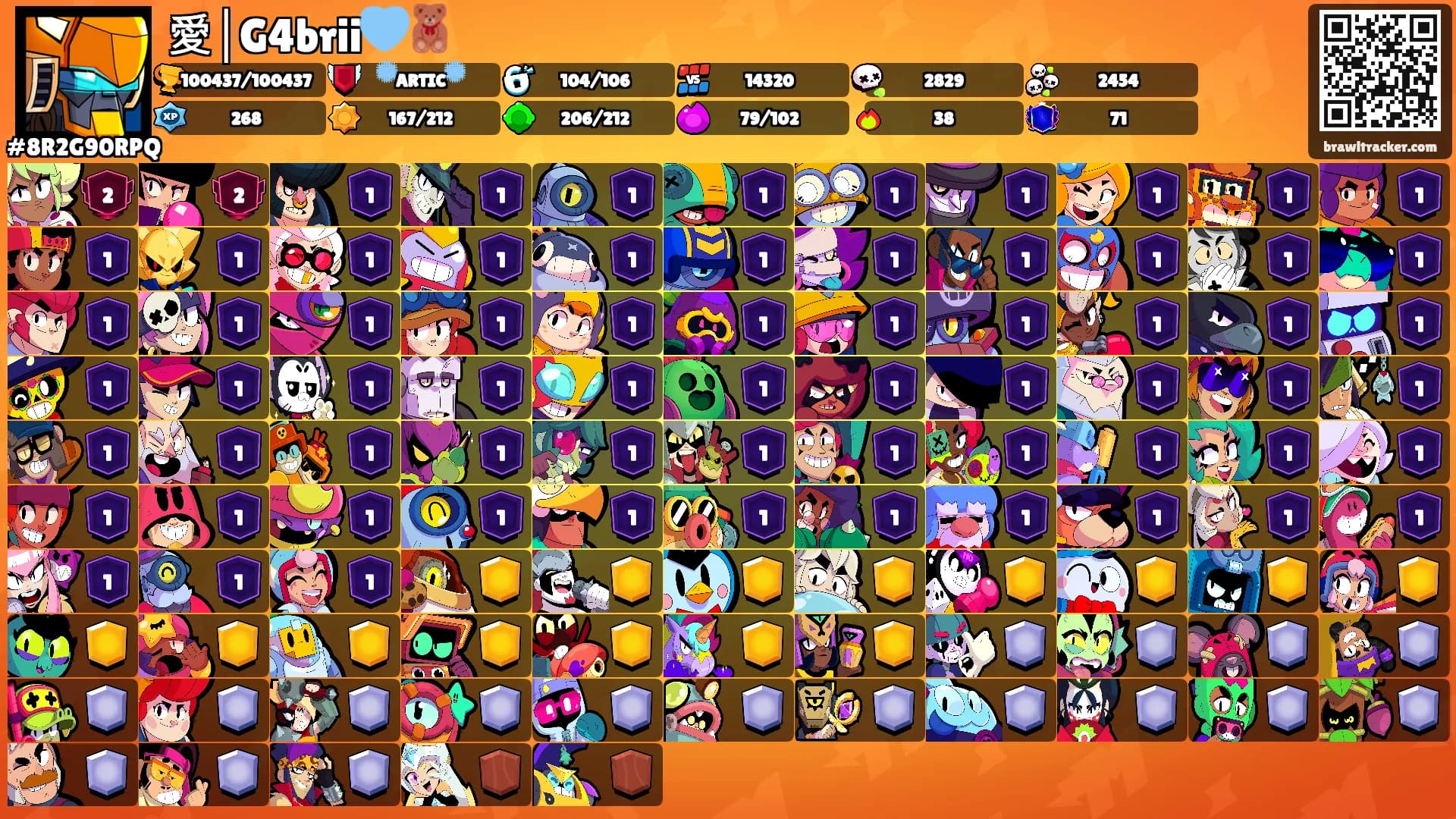 愛│G4brii🩵🧸's Ranks