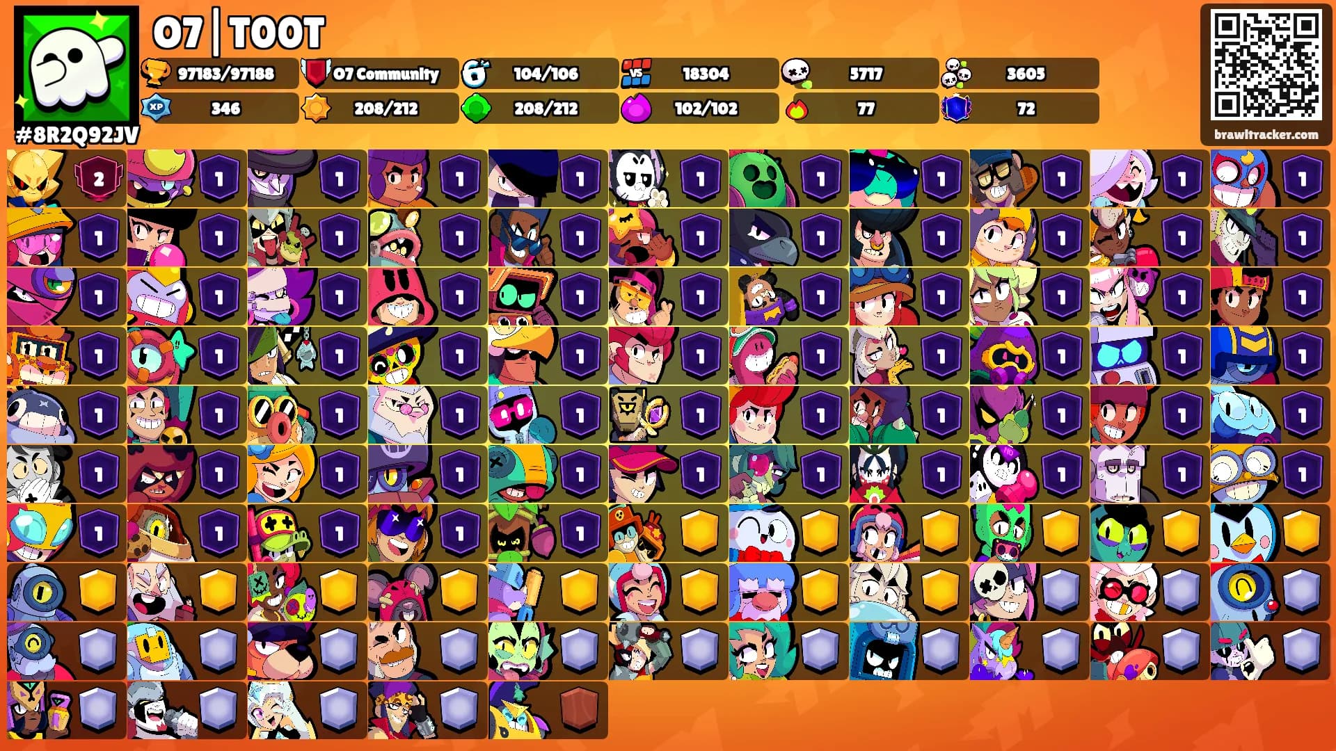 O7|T00T's Ranks