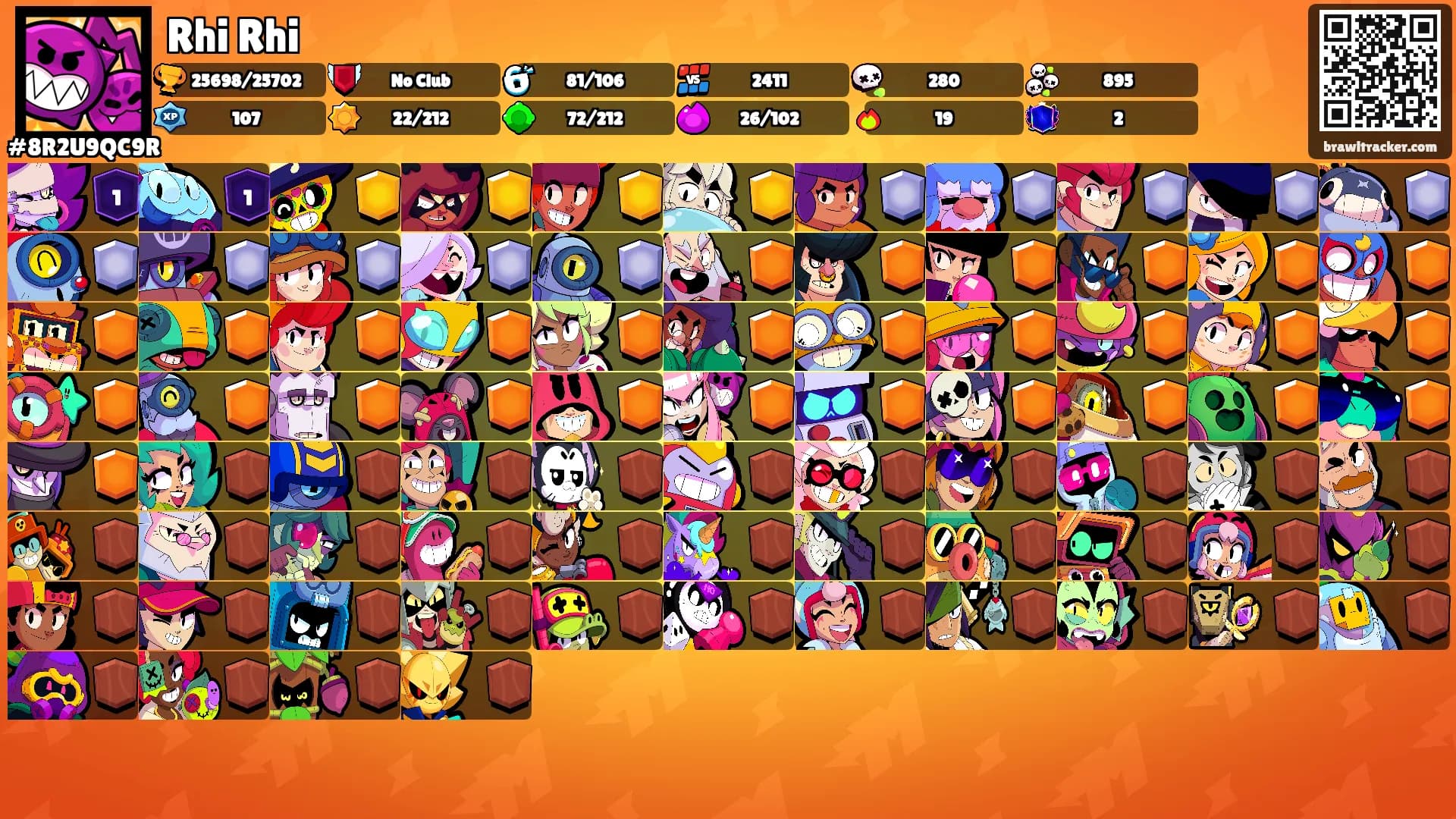 Rhi Rhi's Ranks