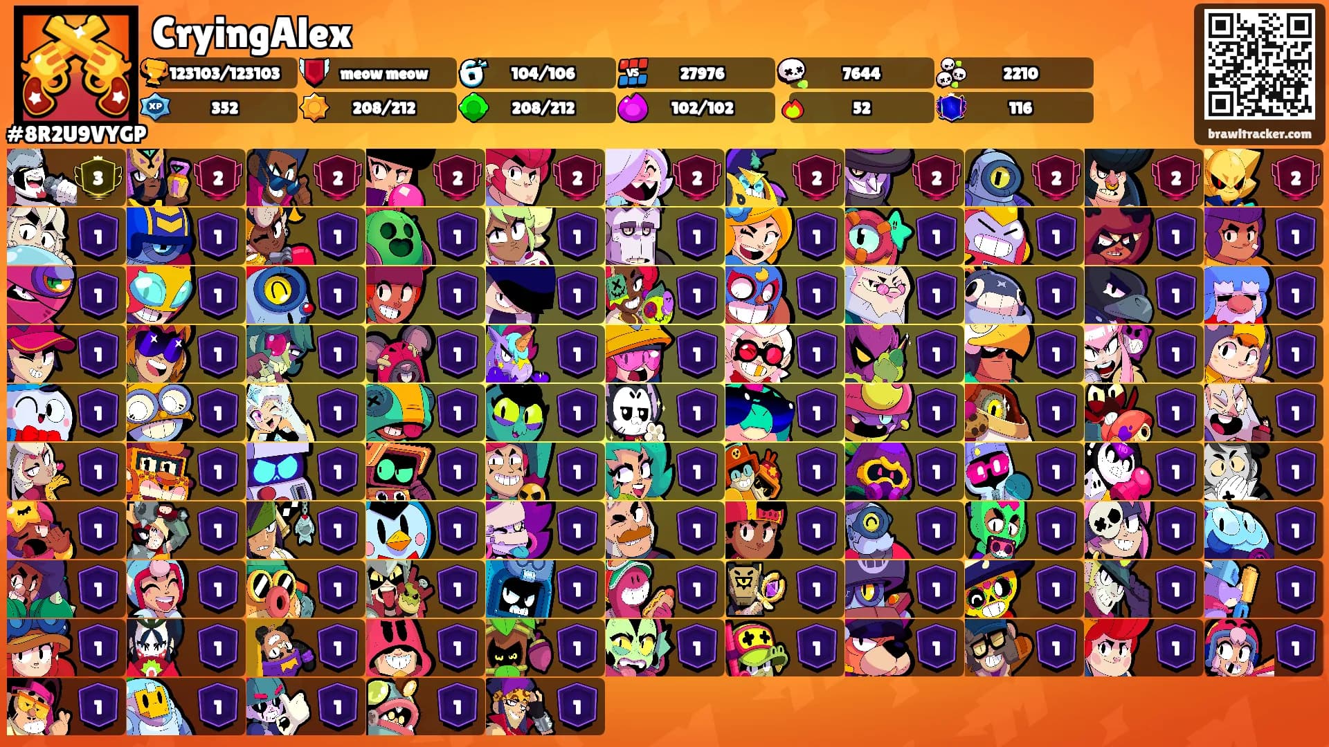 CryingAlex's Ranks