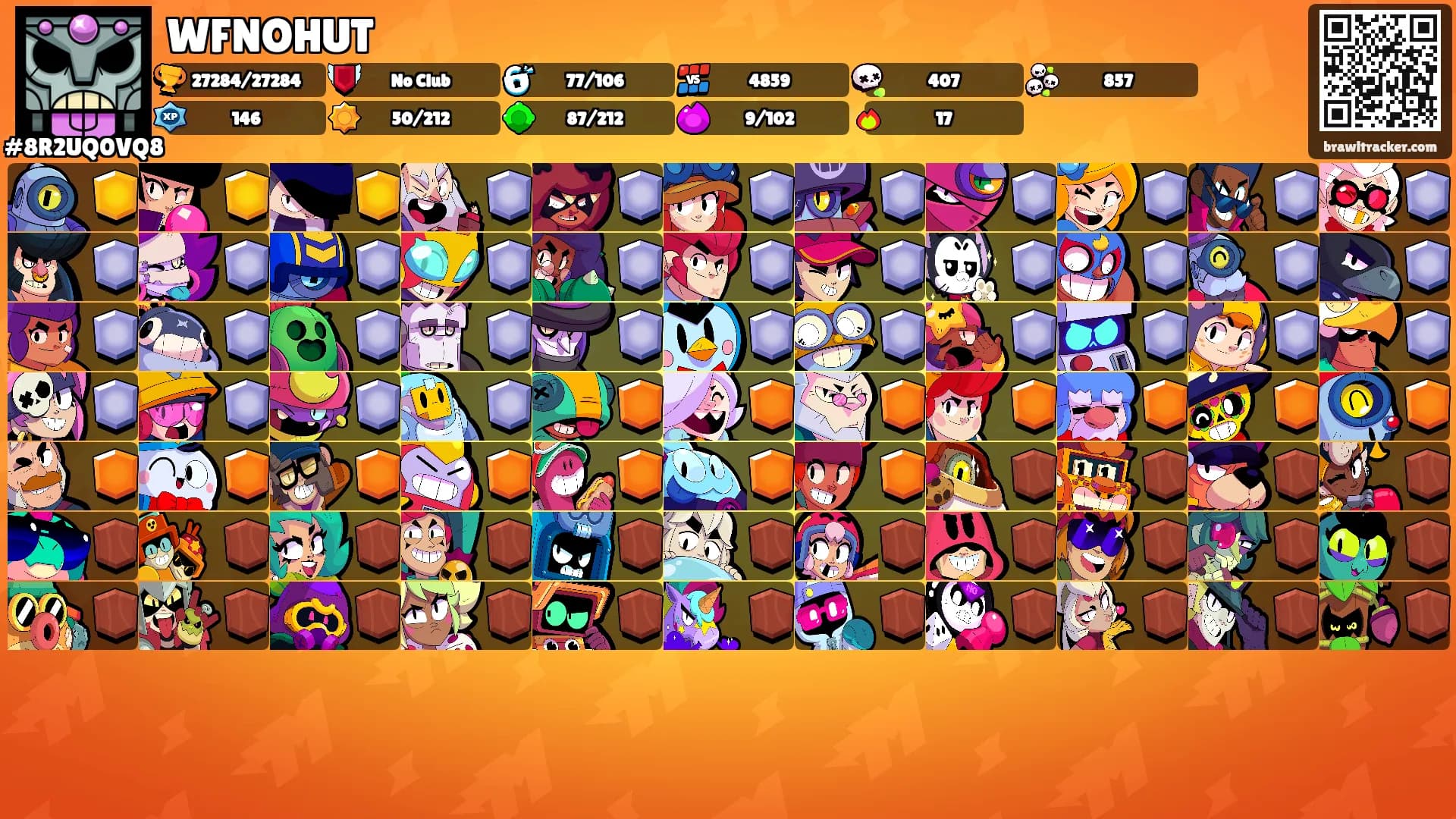 WFNOHUT's Ranks