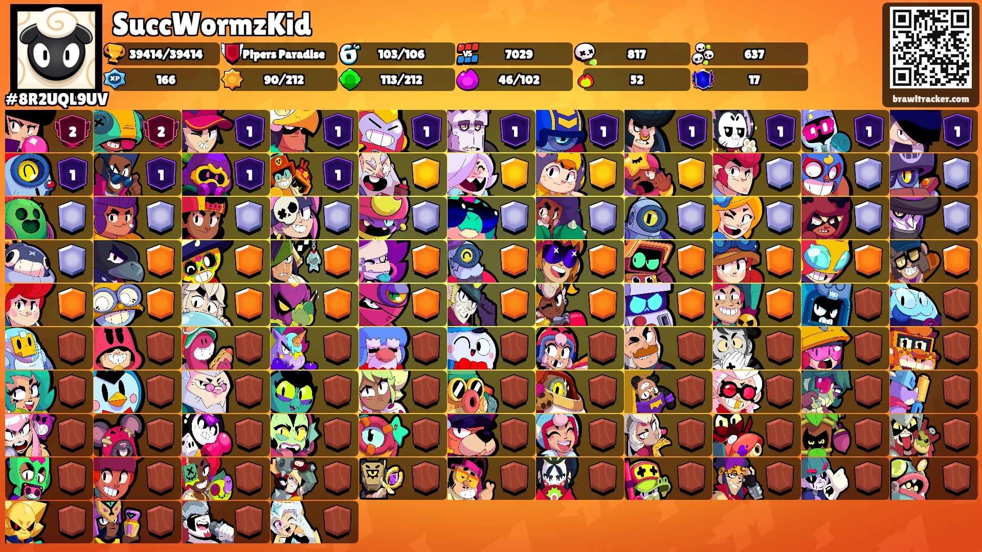 SuccWormzKid's Ranks