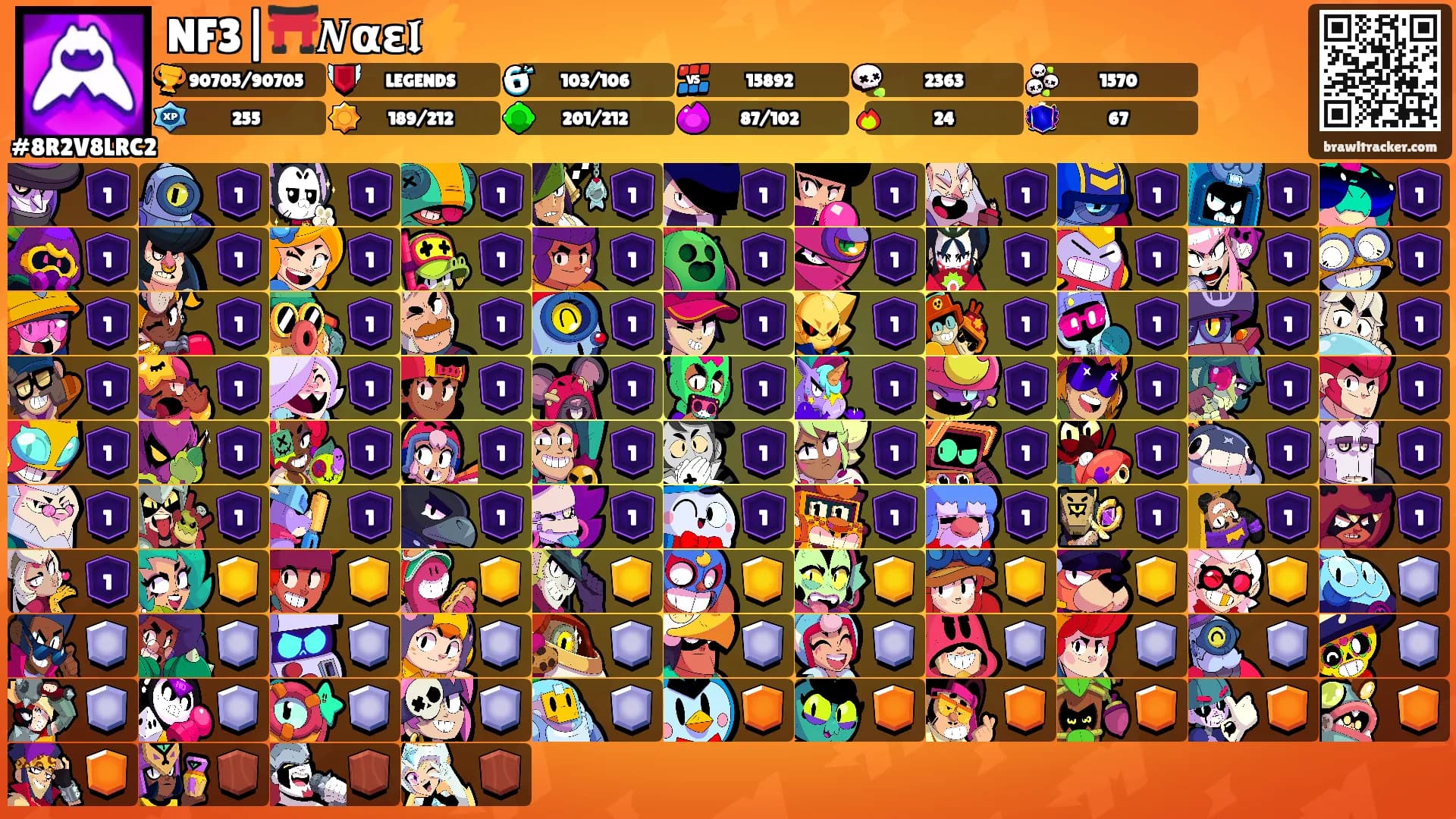 NF3|⛩️𝑵αε𝖑⚡'s Ranks