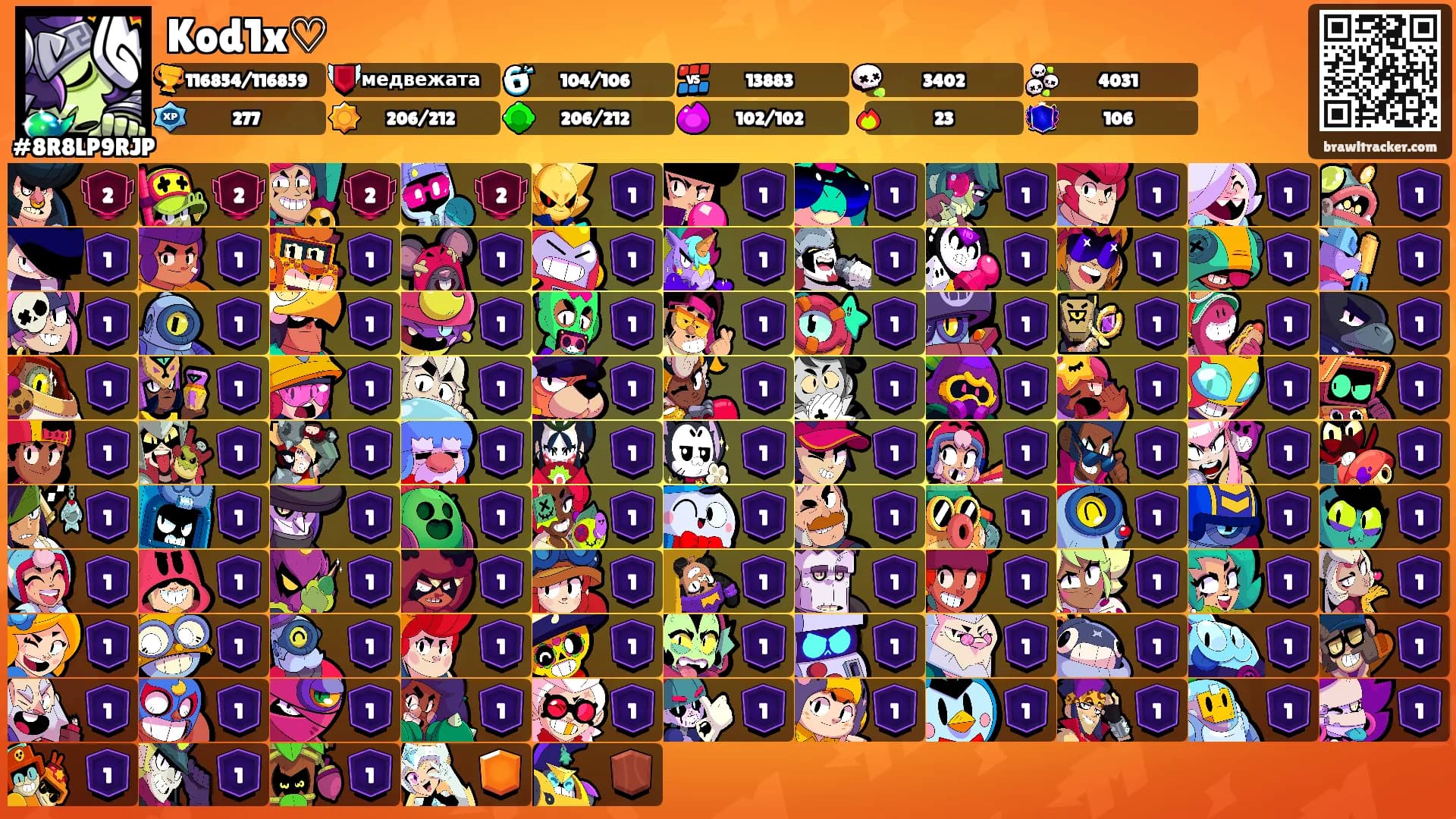 Kod1x♡'s Ranks