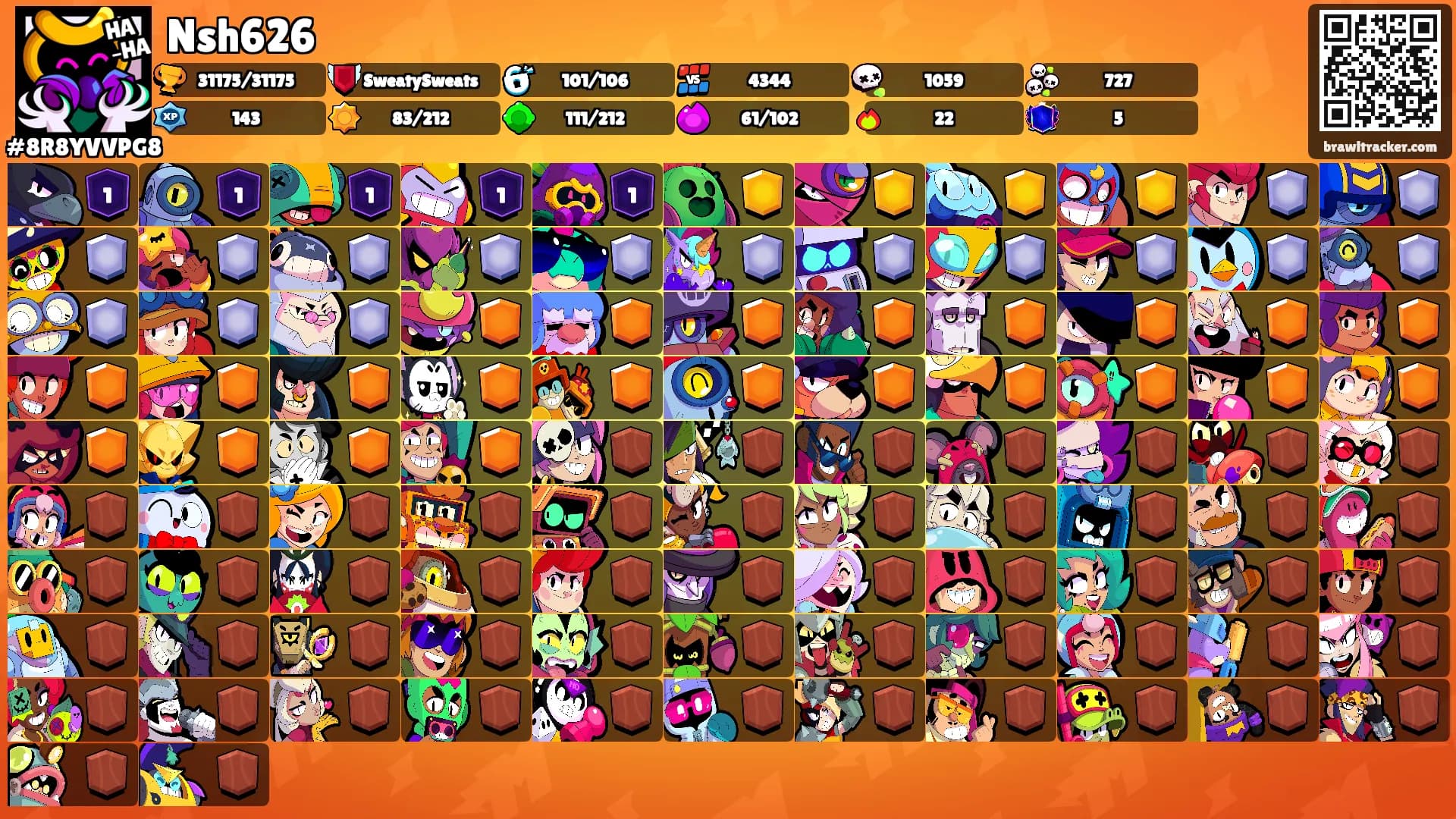 Nsh626's Ranks