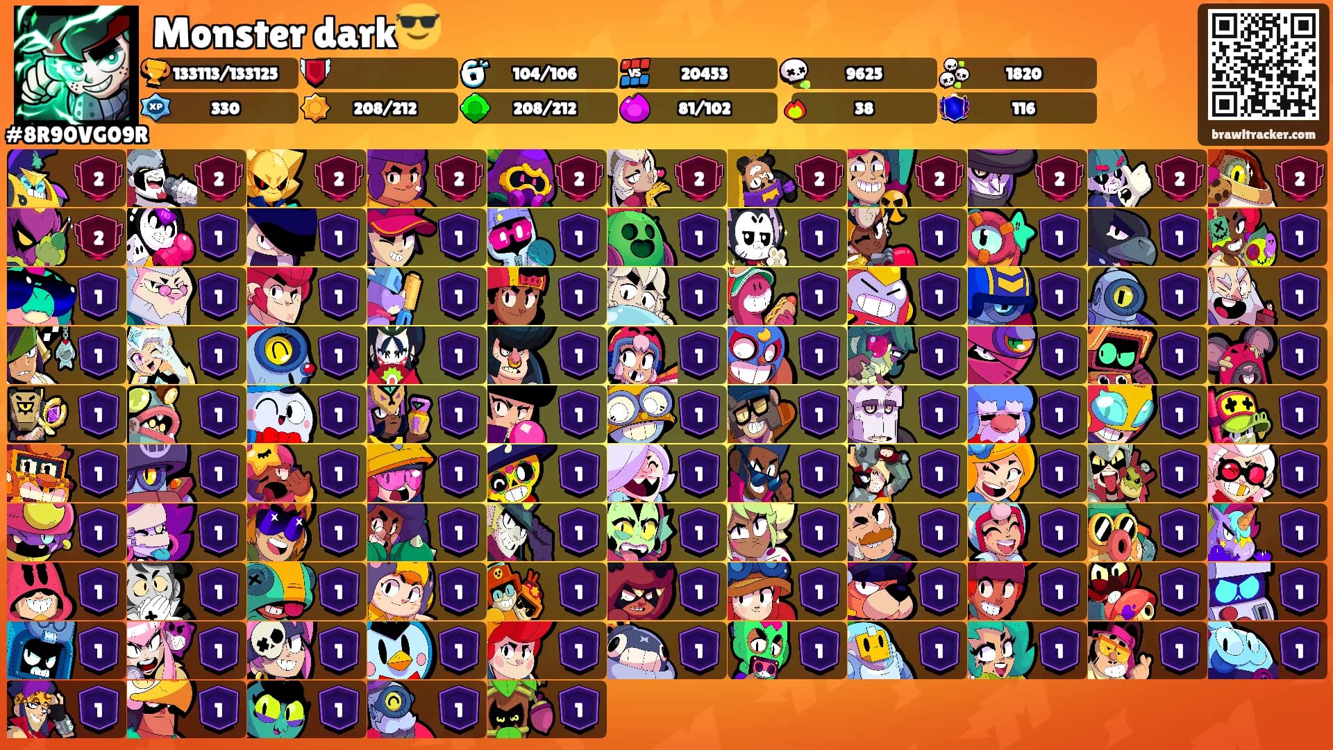 Monster dark😎's Ranks