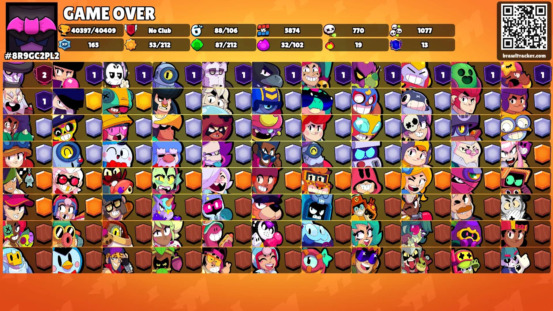 GAME OVER's Ranks