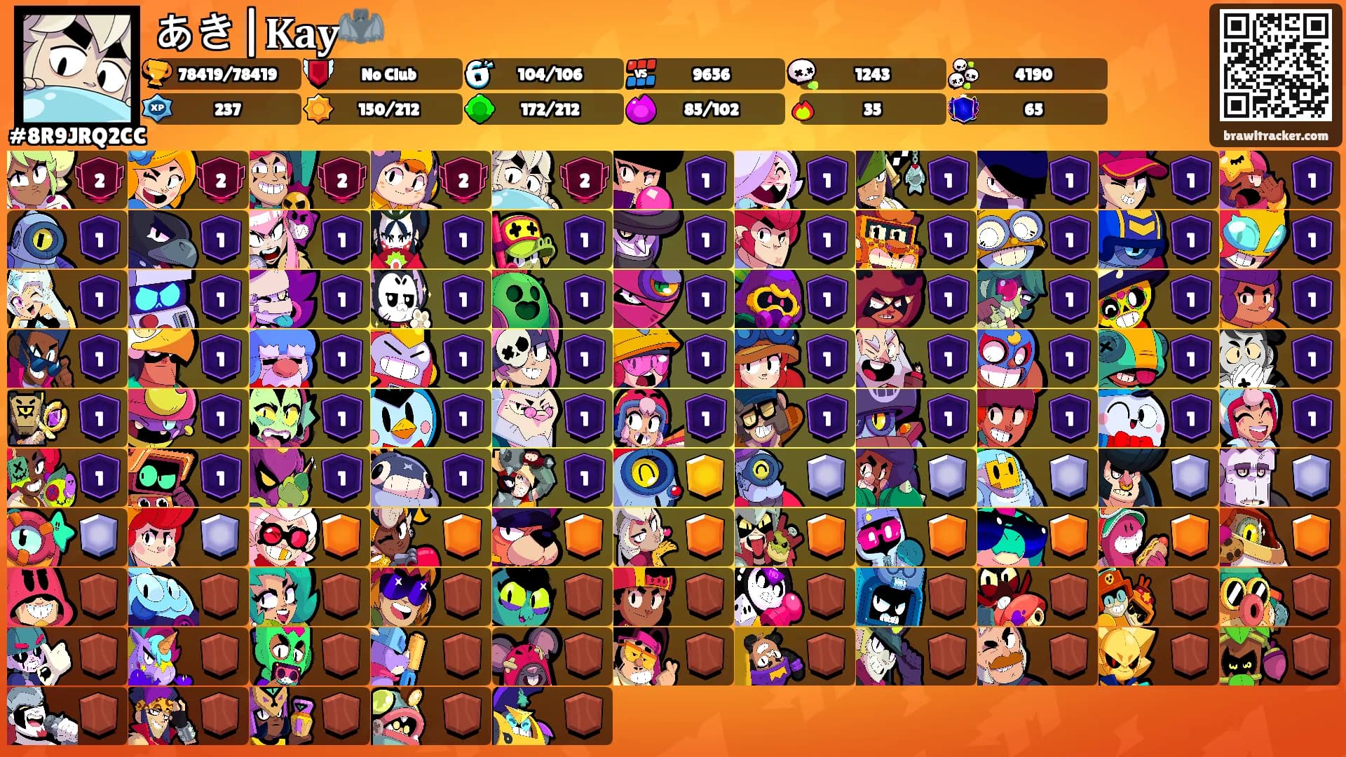 あき|𝐊𝐚𝐲🦇's Ranks
