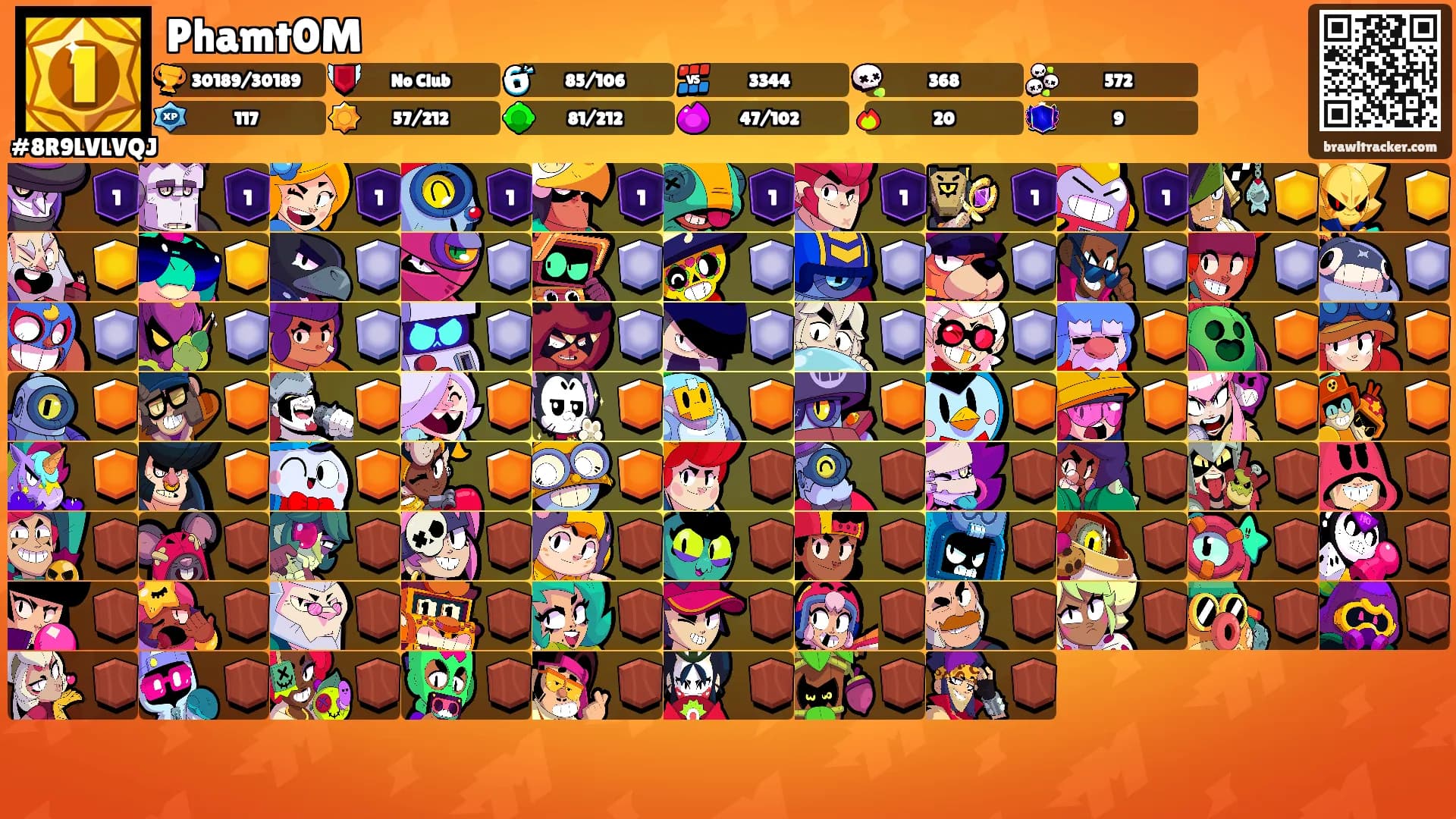 Phamt0M's Ranks