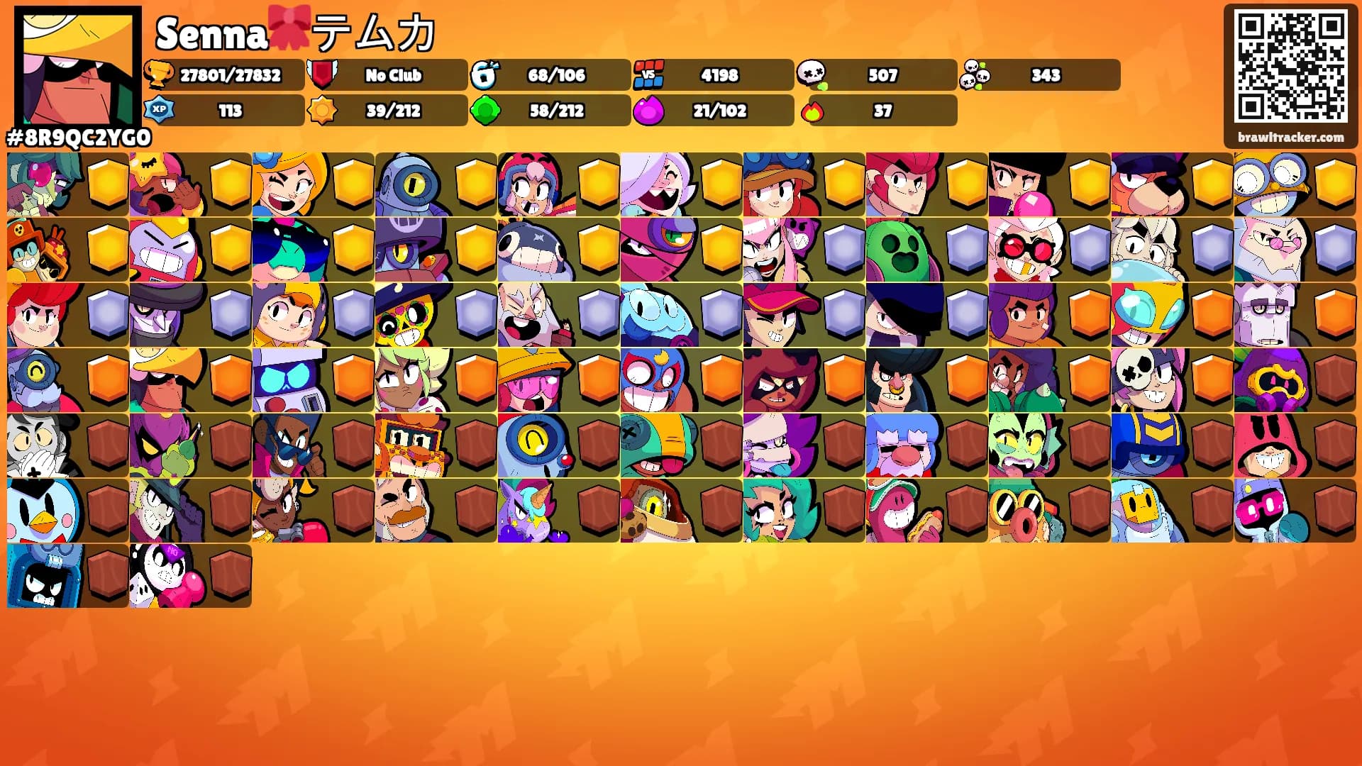 Senna🎀テムカ's Ranks