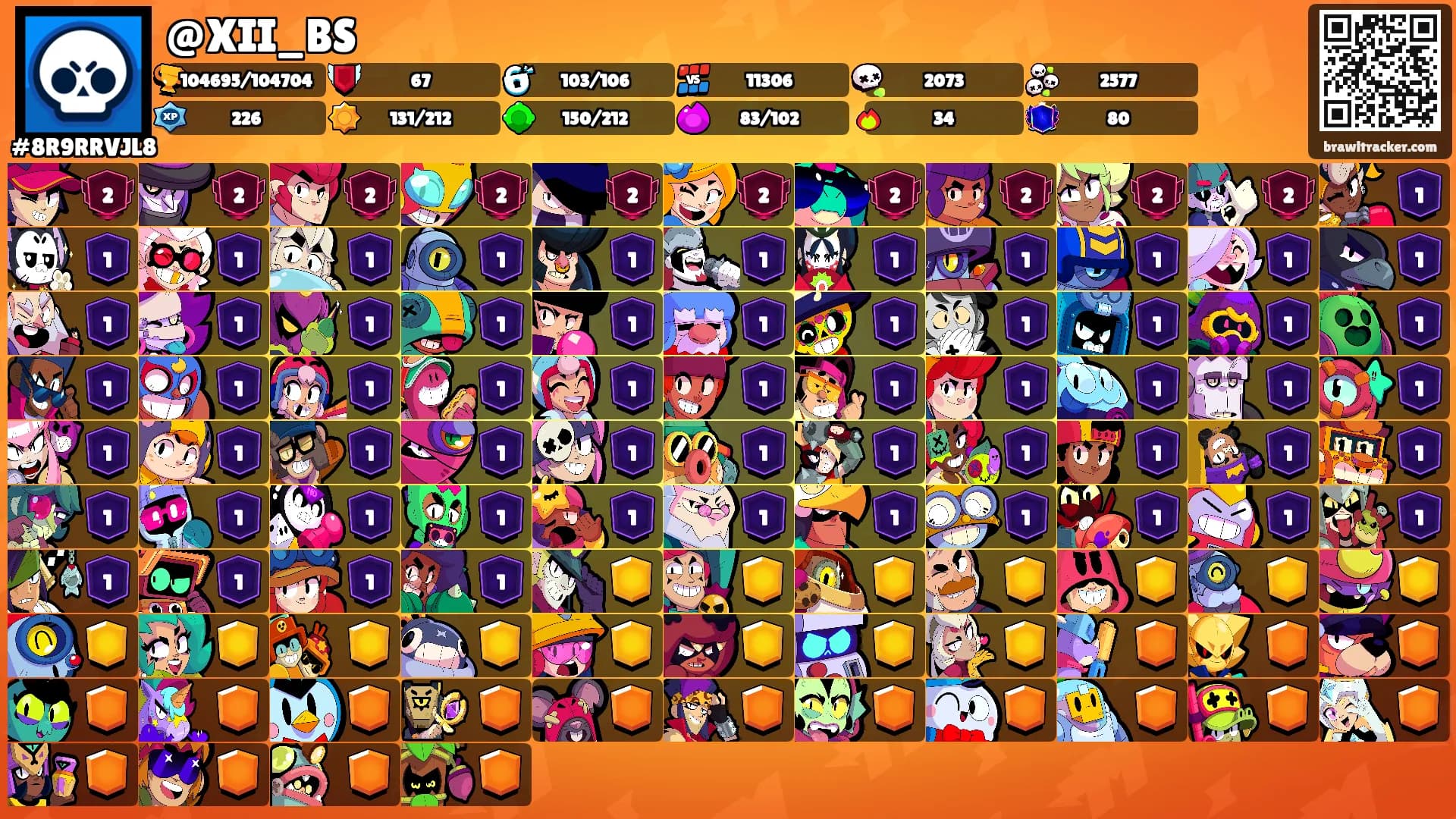 @XII_BS's Ranks