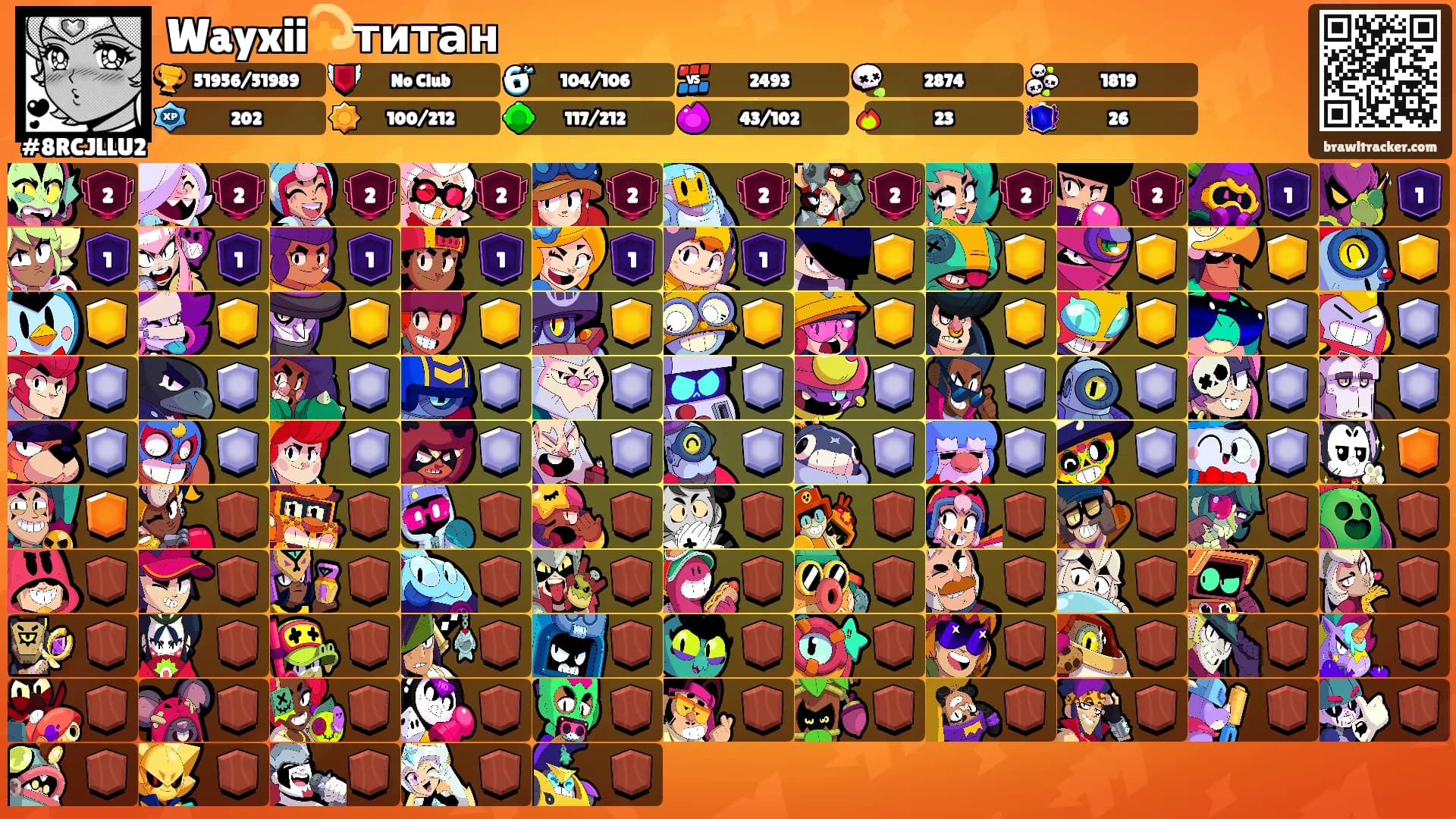 Wayxii💫титан's Ranks