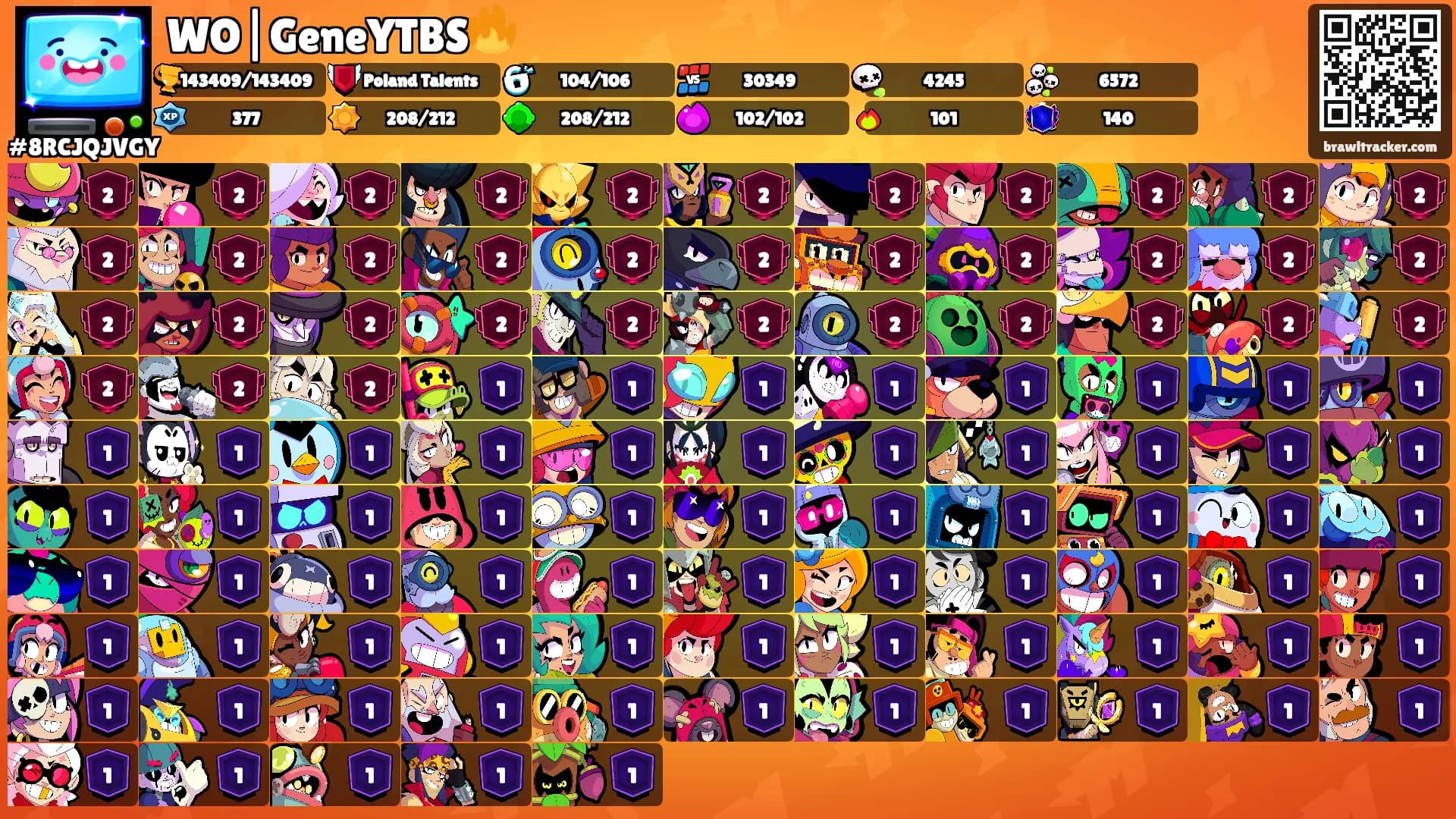 WO|GeneYTBS🔥's Ranks