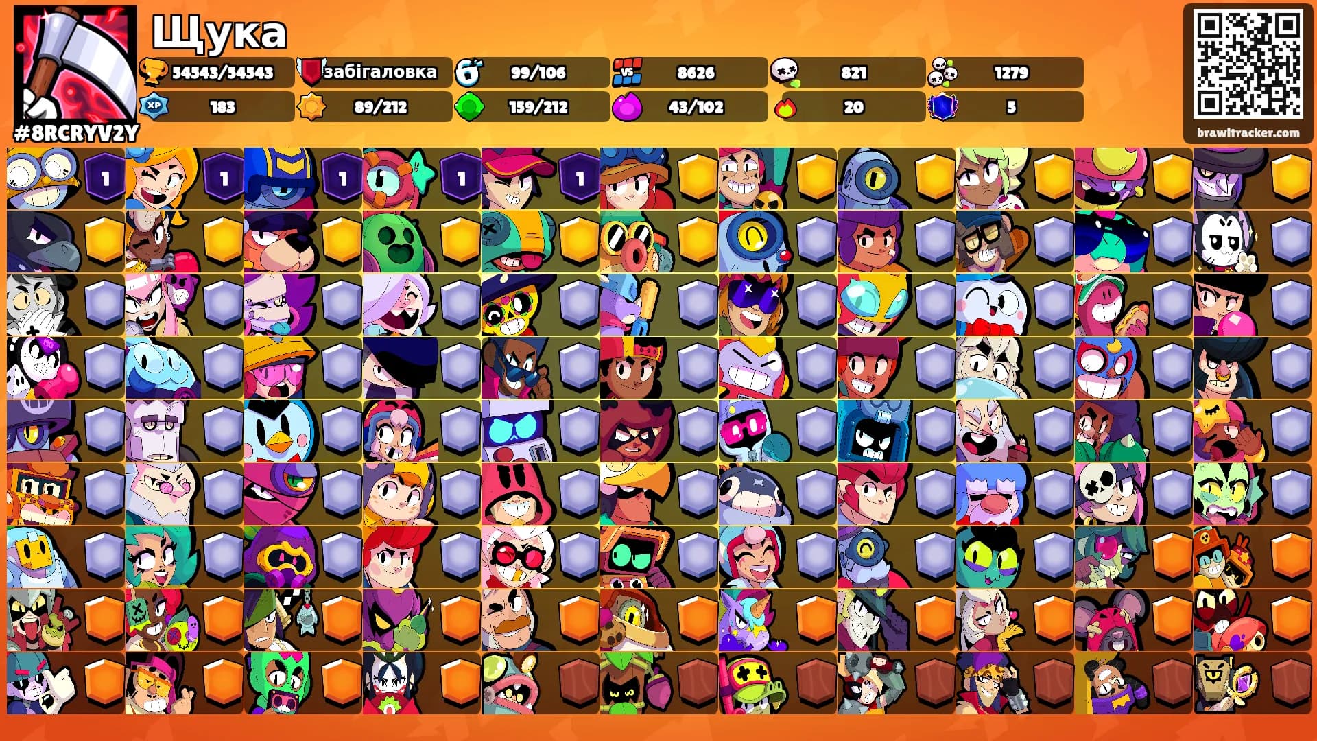 Щука's Ranks