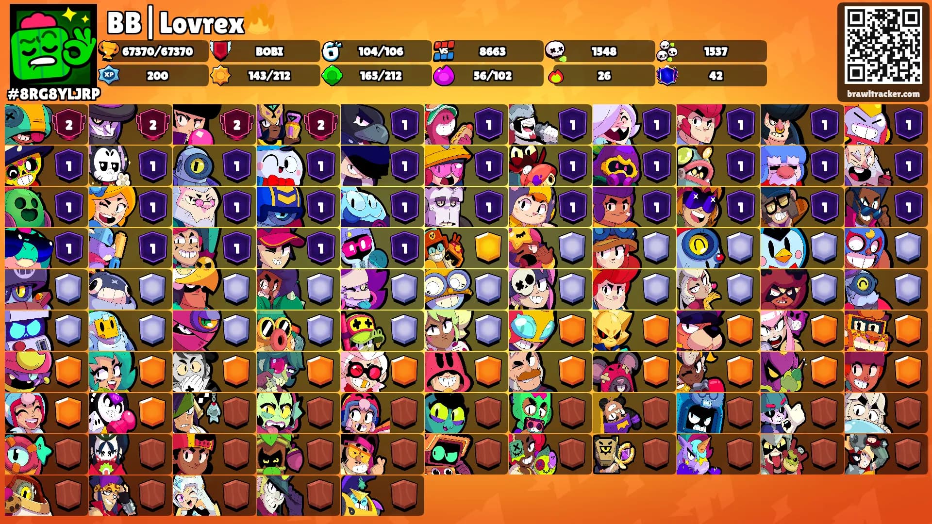 BB|Lovrex🔥's Ranks