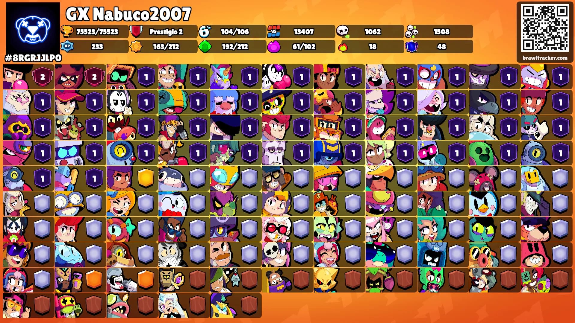 GX Nabuco2007's Ranks