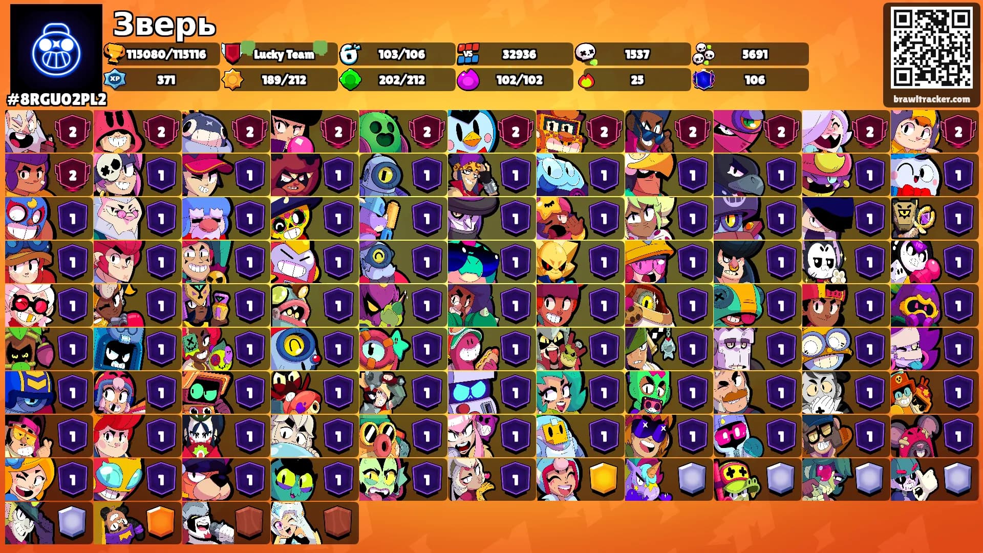 Зверь's Ranks