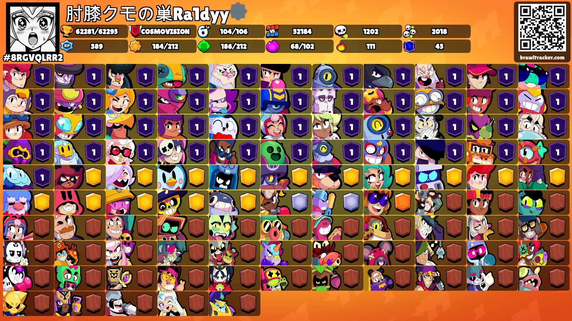 肘膝クモの巣Ra1dyy🕸️'s Ranks