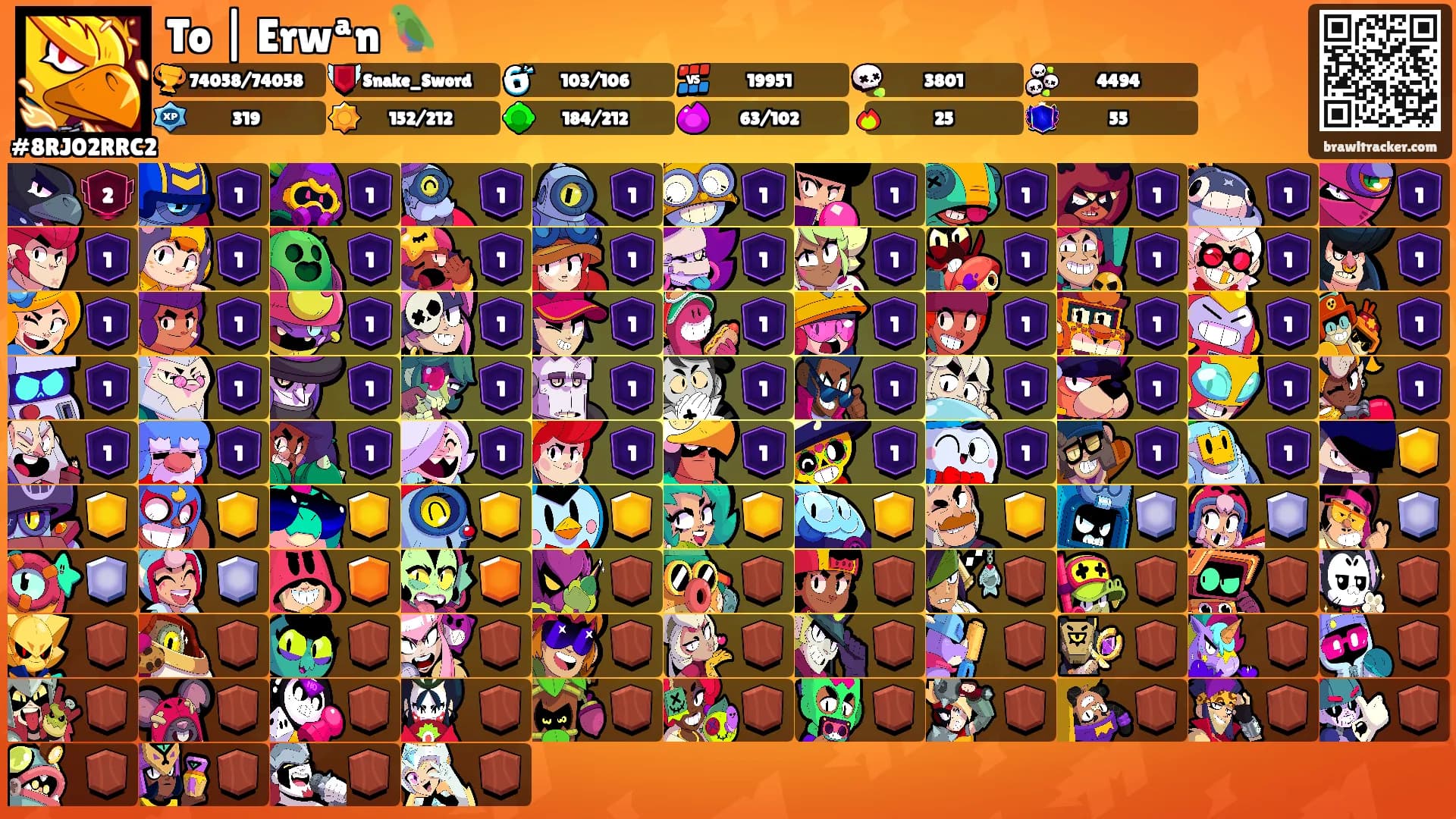 To | Erwªn 🦜's Ranks