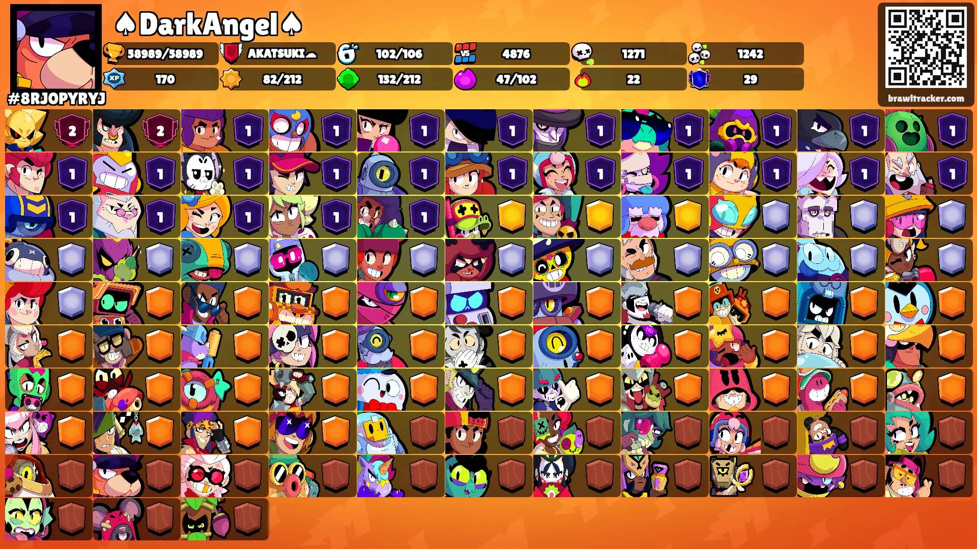 ♠DarkAngel♠'s Ranks