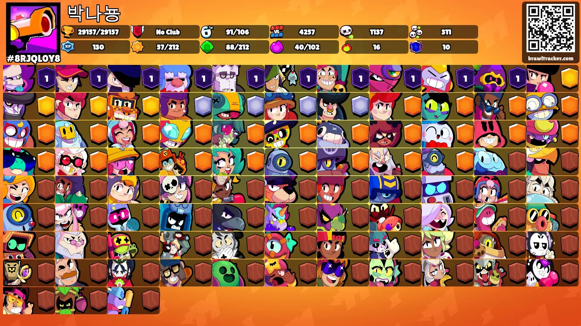 박나뇽's Ranks
