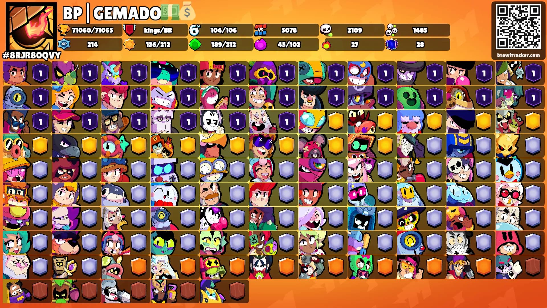 BP|GEMADO💵💰's Ranks