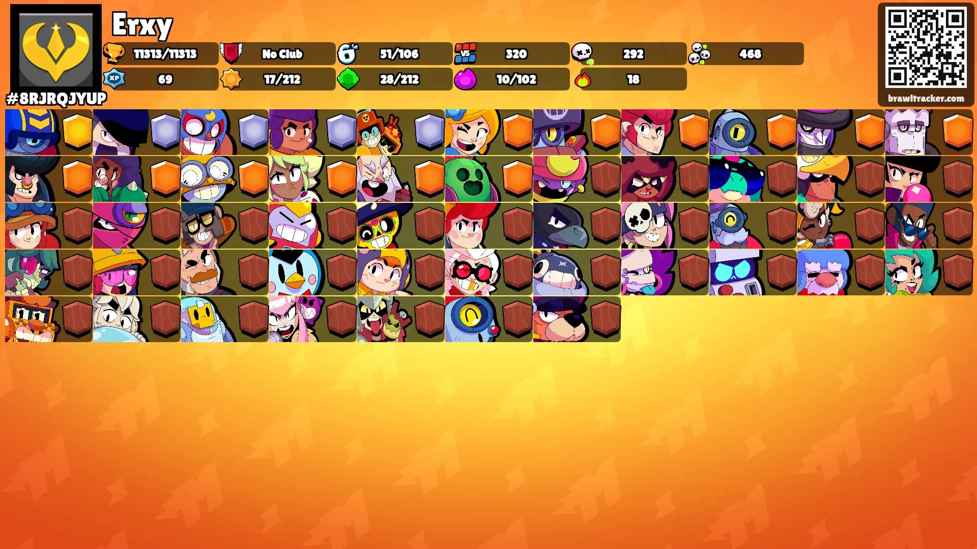 Erxy's Ranks
