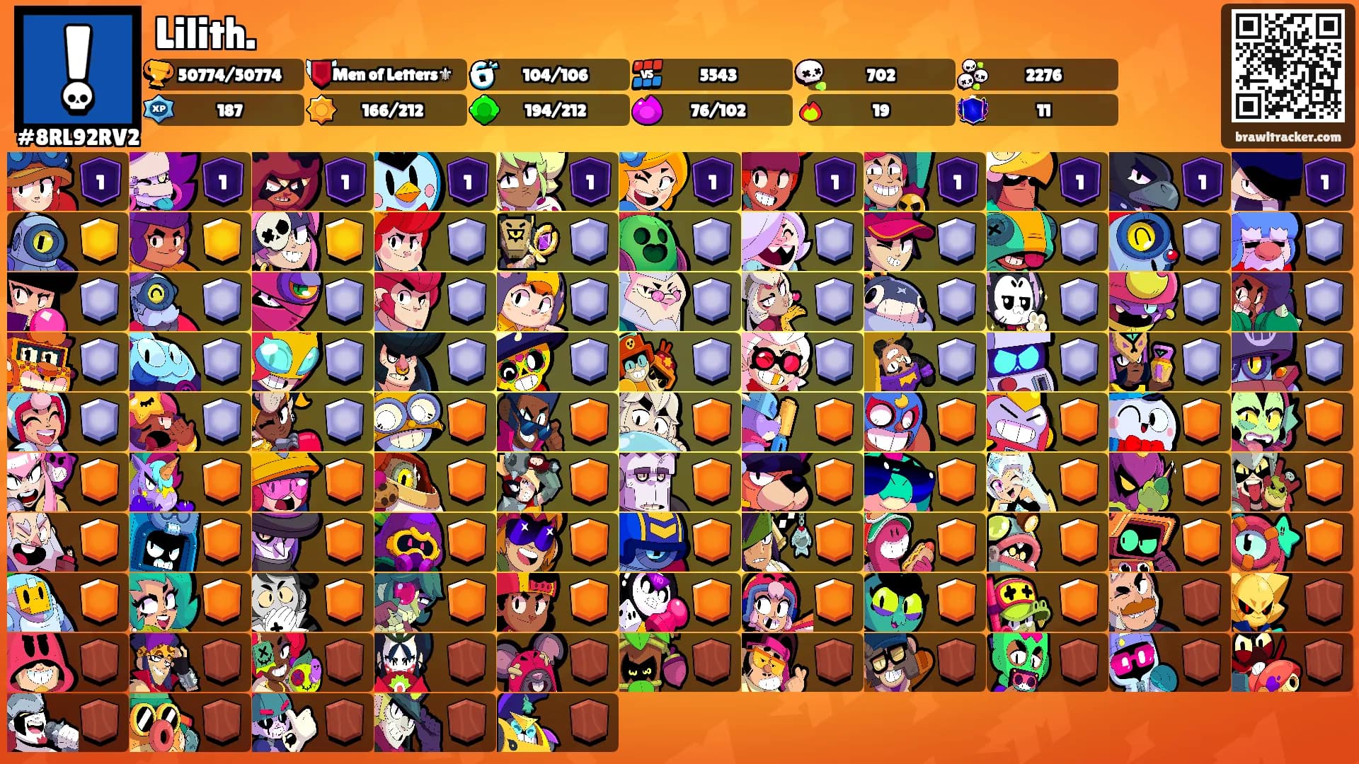 Lilith.'s Ranks