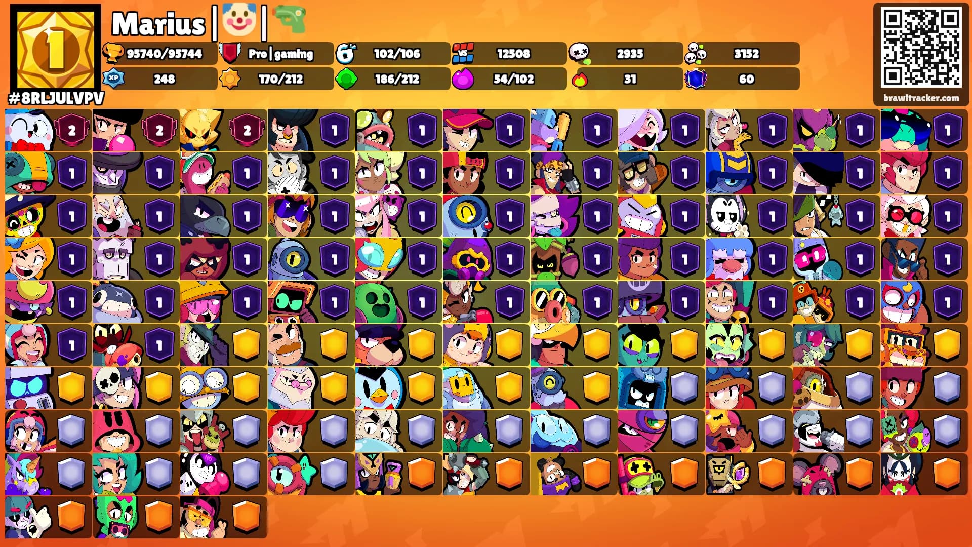Marius|🤡|🔫's Ranks