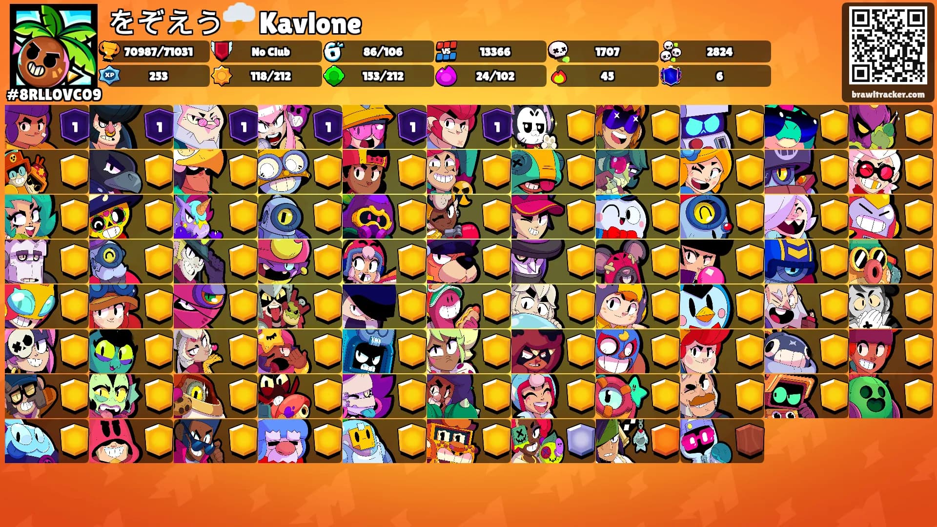 をぞえう🌩️ Kavlone's Ranks