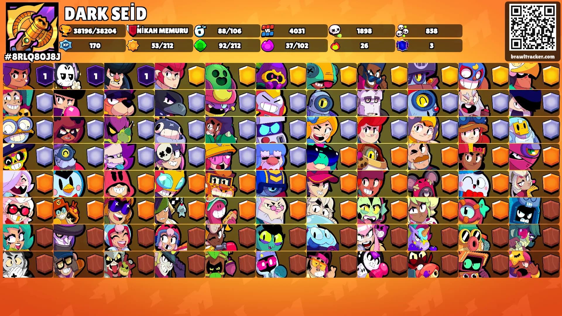 DARK SEİD's Ranks