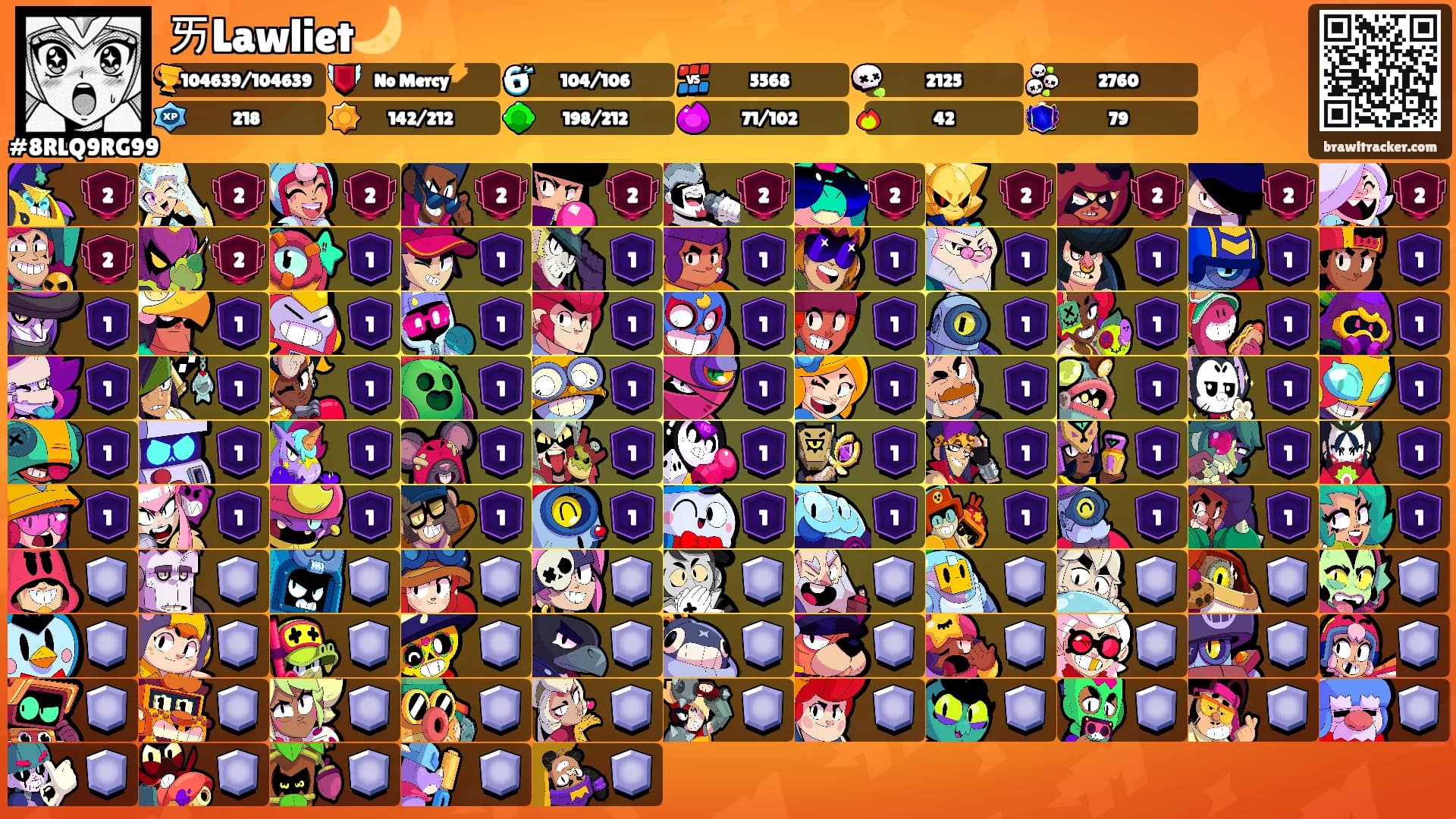 ㄞLawliet🌙's Ranks