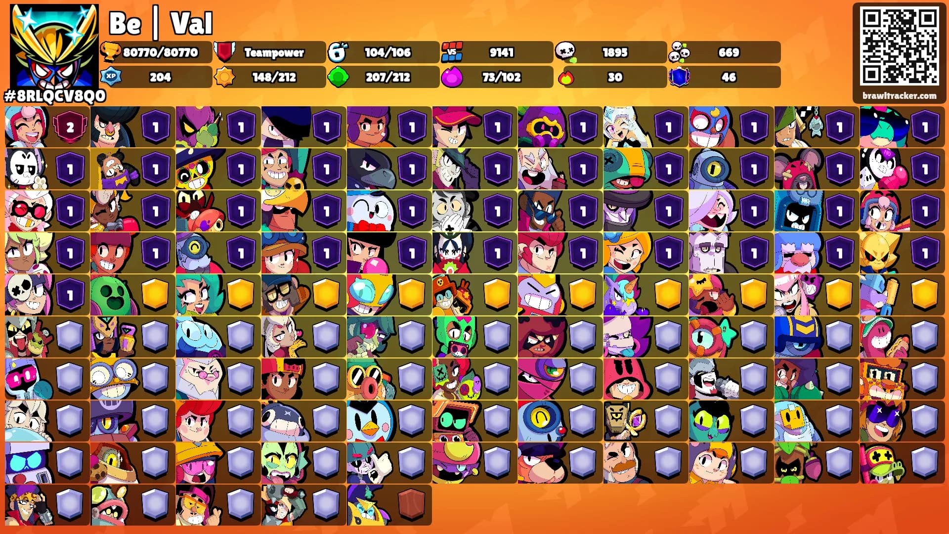 Be | Val's Ranks