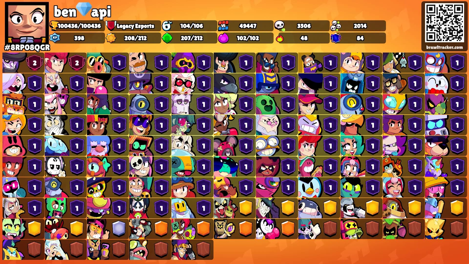 ben💎api's Ranks