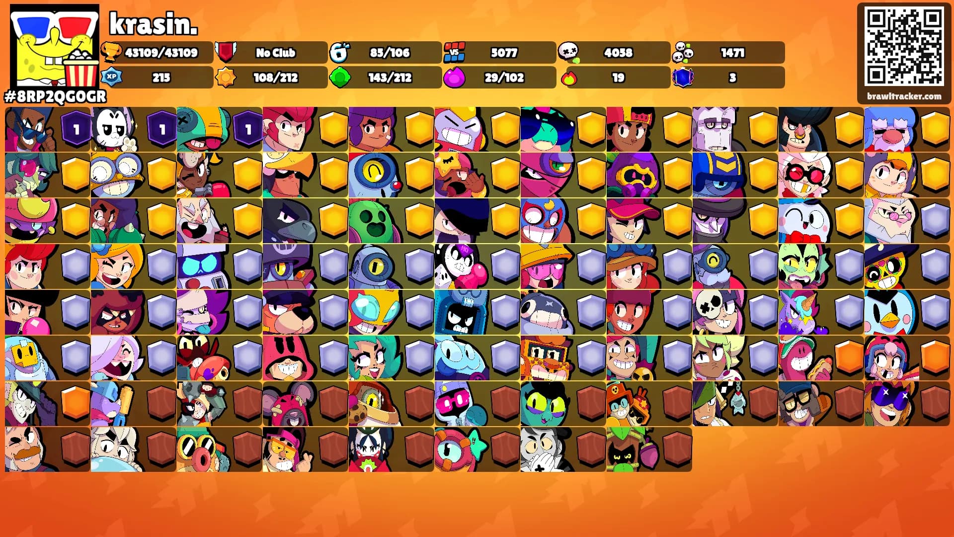 krasin.'s Ranks