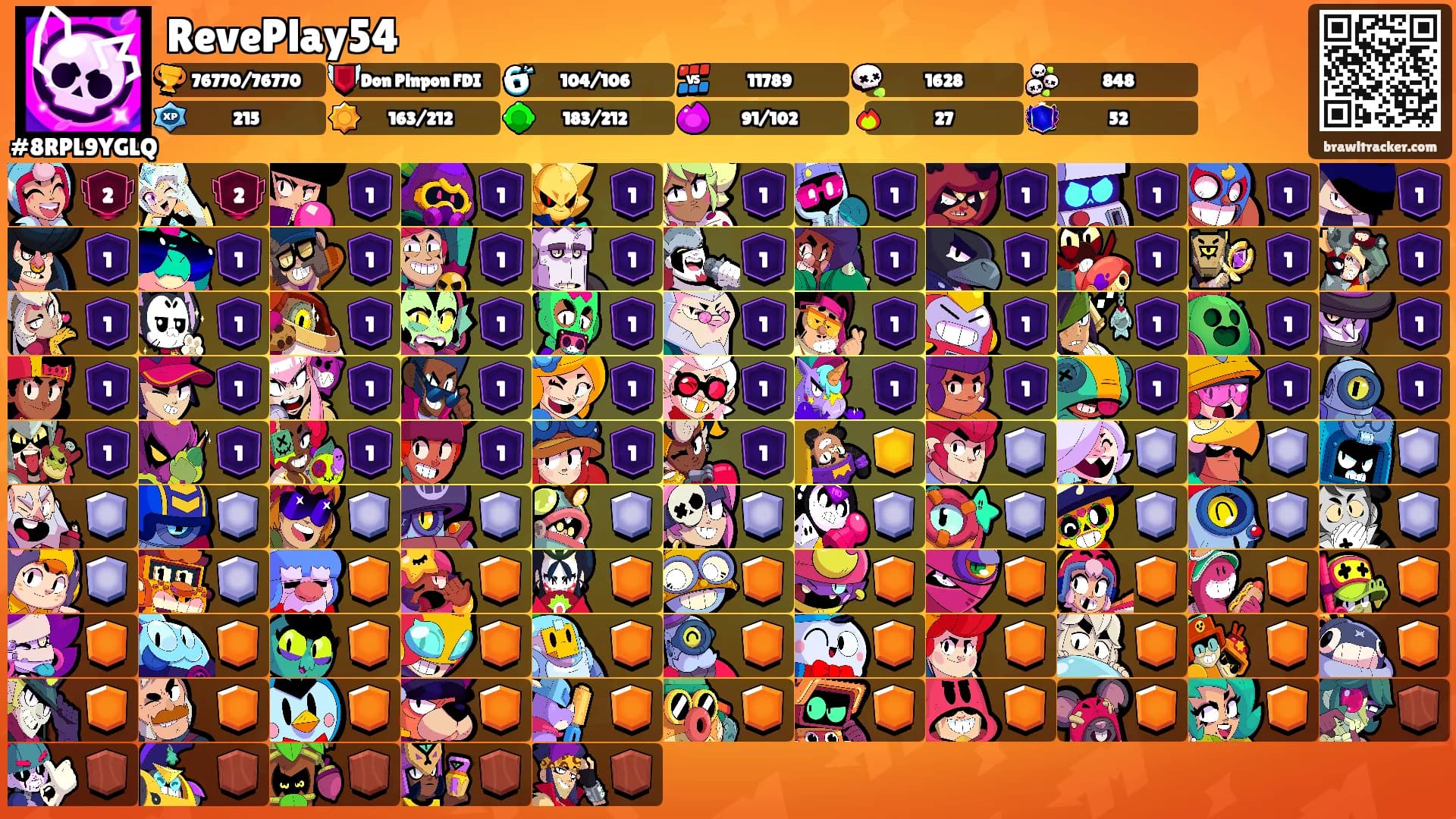 RevePlay54's Ranks